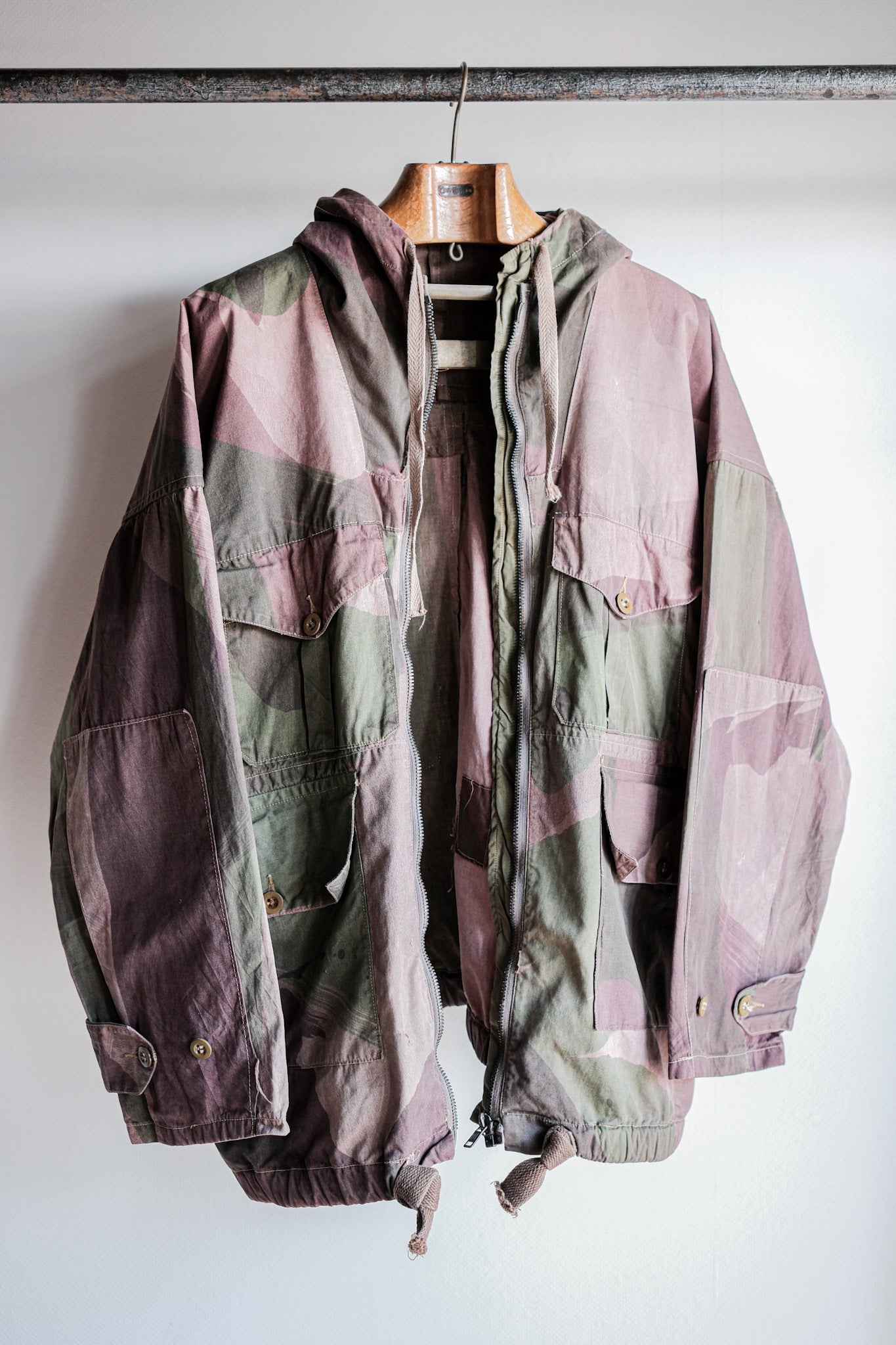 ［~40's］WWⅡ British Army Camouflage Windproof Smock Size.3 "SAS" "Modified"