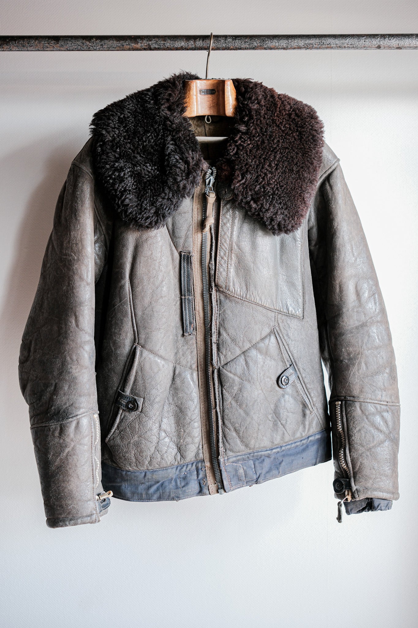 ［~40's］WWⅡ German Air Force Winter Flight Jacket "Luftwaffe"