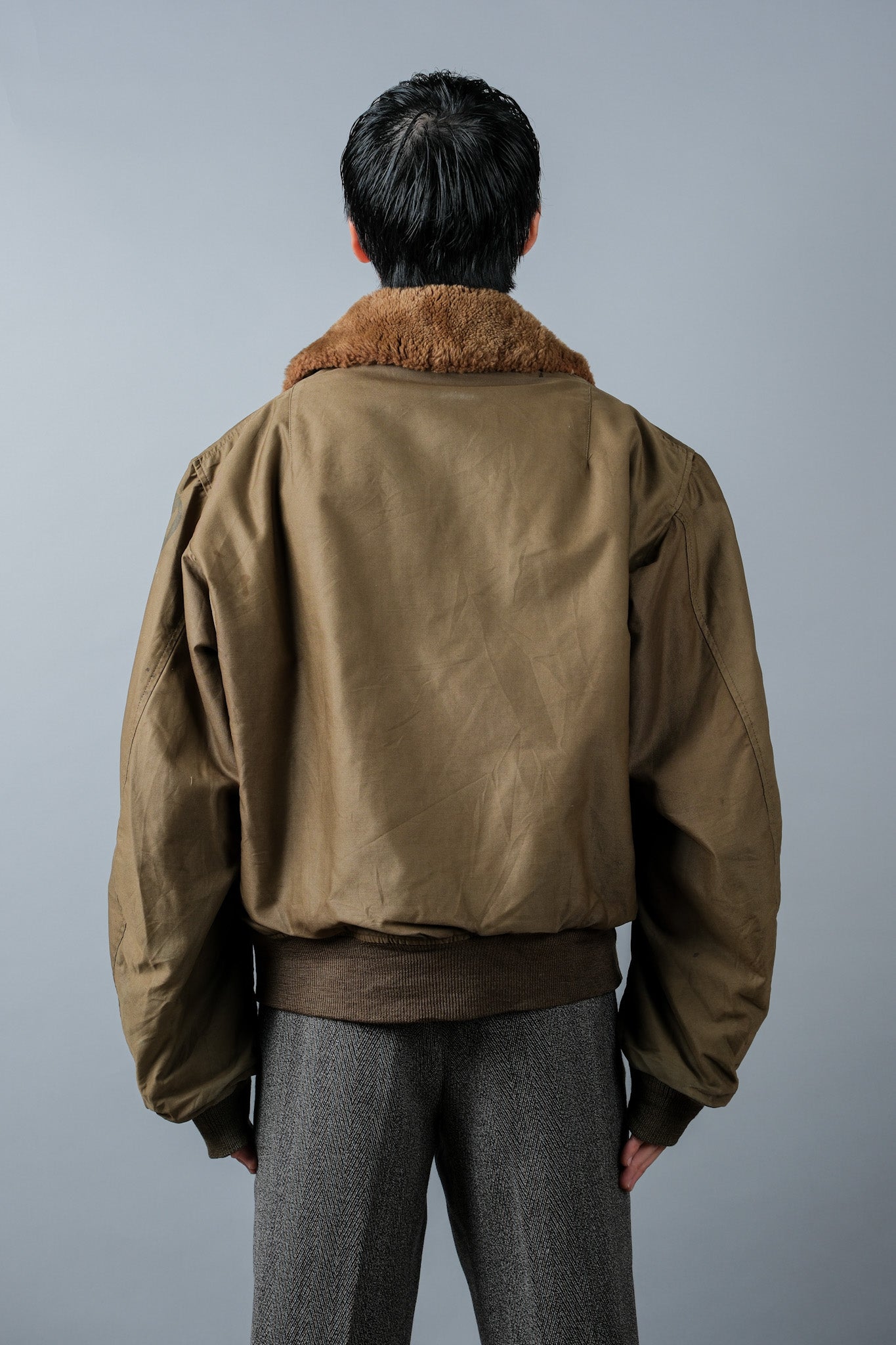 [~ 40's] WWⅱ USSIGHINARMY AIR FORSH TYPE B-15A Jacket "Modified"