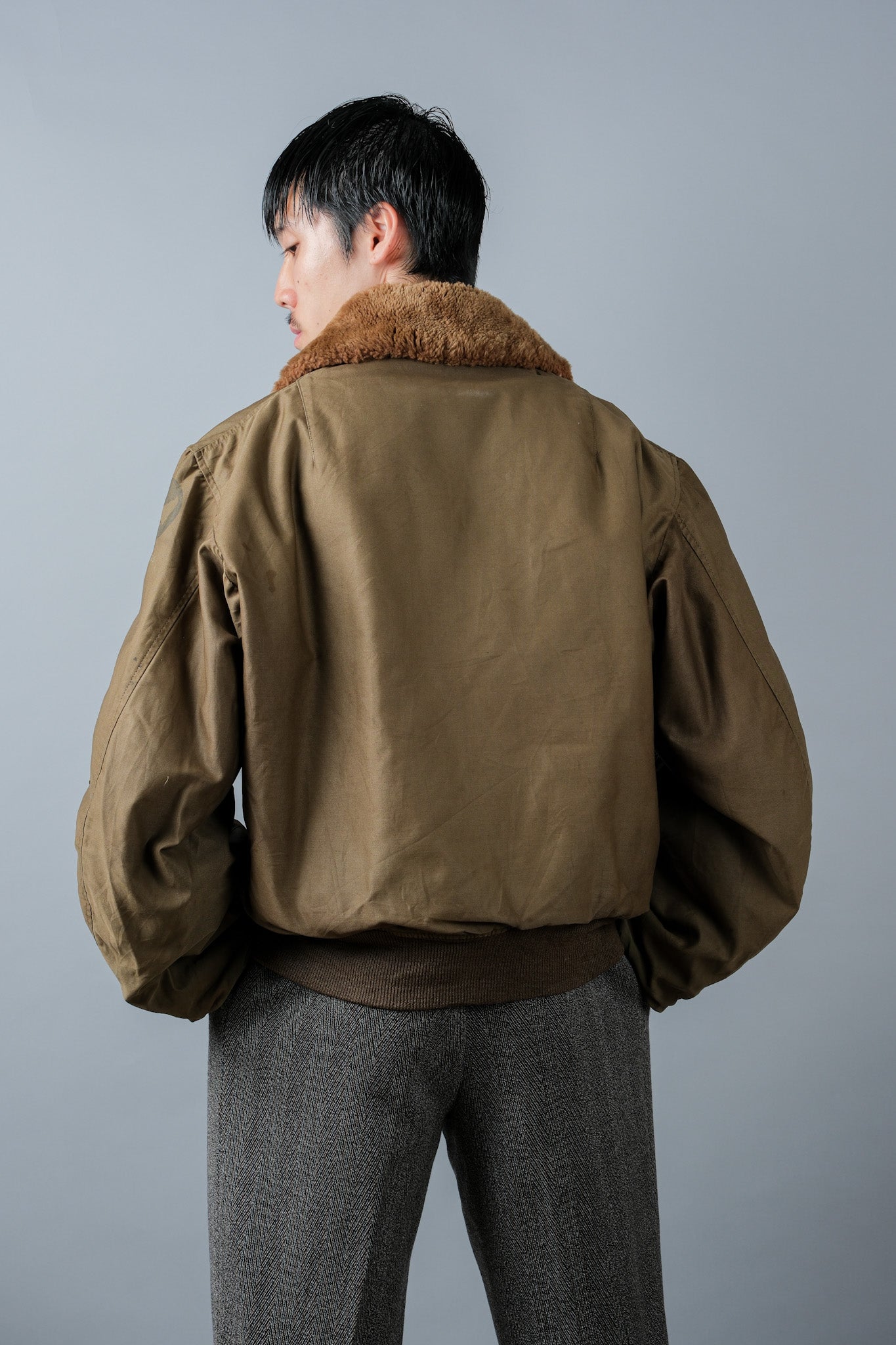 ［~40's］WWⅡ U.S.ARMY AIR FORCES Type B-15A Flight Jacket "Modified"