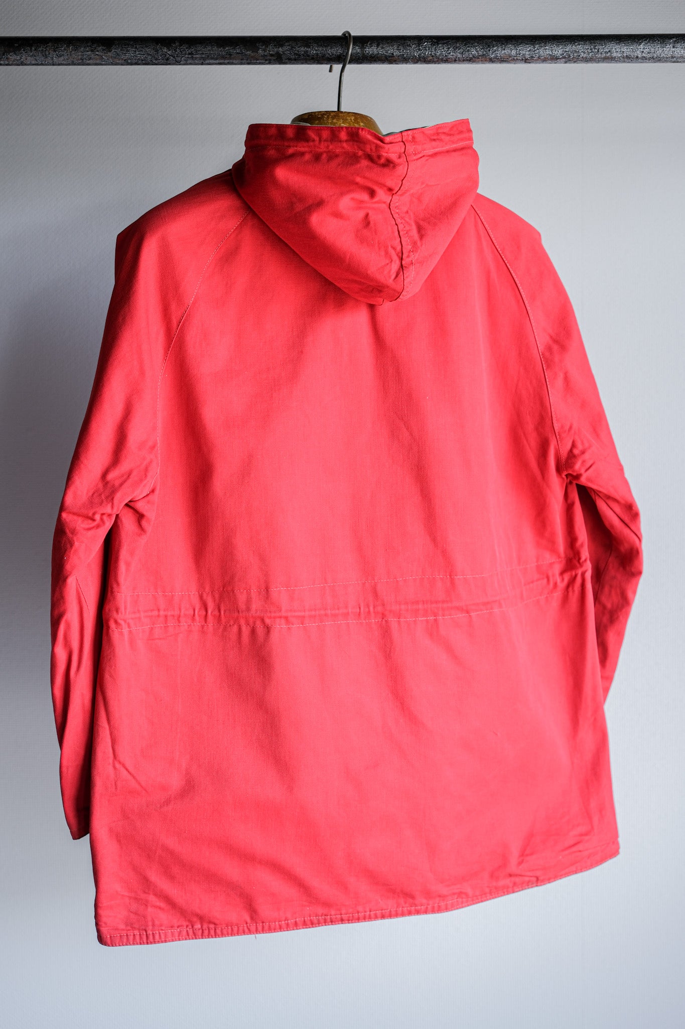 [~ 50's] British Vintage Red Cotton Mountain Smock