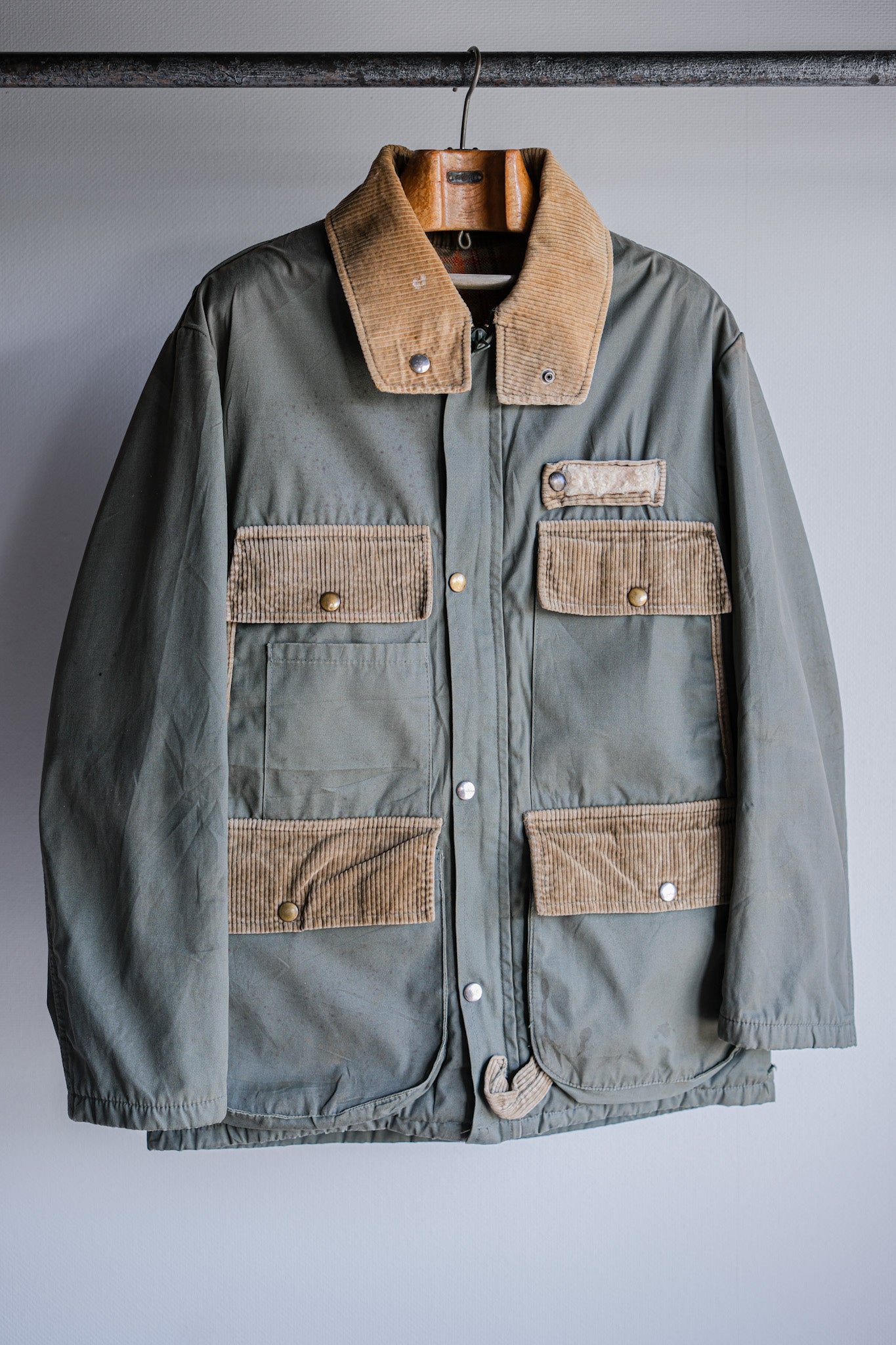 [~ 60's] French Vintage Cotton FISHING JACKET