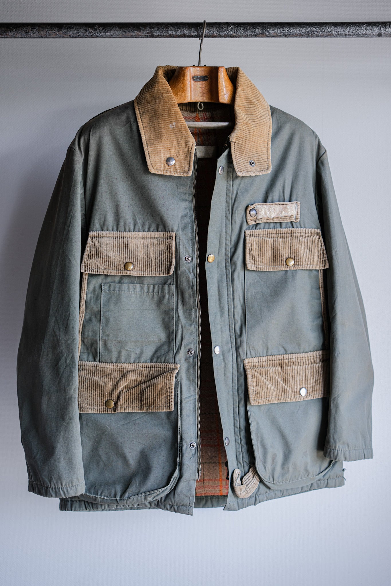 [~ 60's] French Vintage Cotton FISHING JACKET