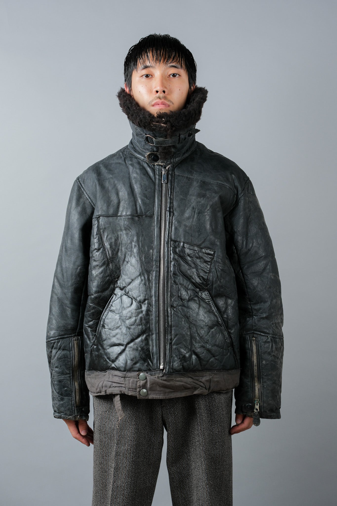 ［~40's］WWⅡ German Air Force Winter Flight Jacket "Luftwaffe"