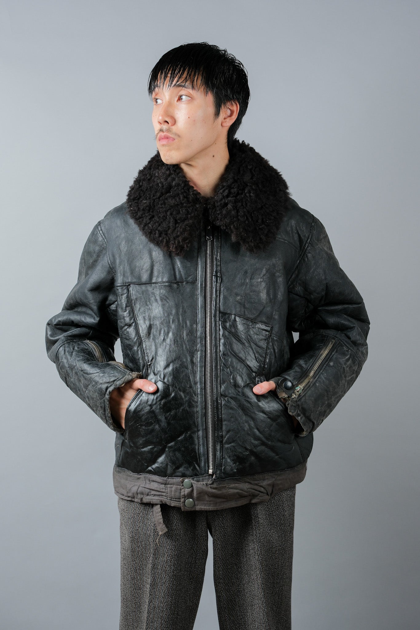 ［~40's］WWⅡ German Air Force Winter Flight Jacket "Luftwaffe"