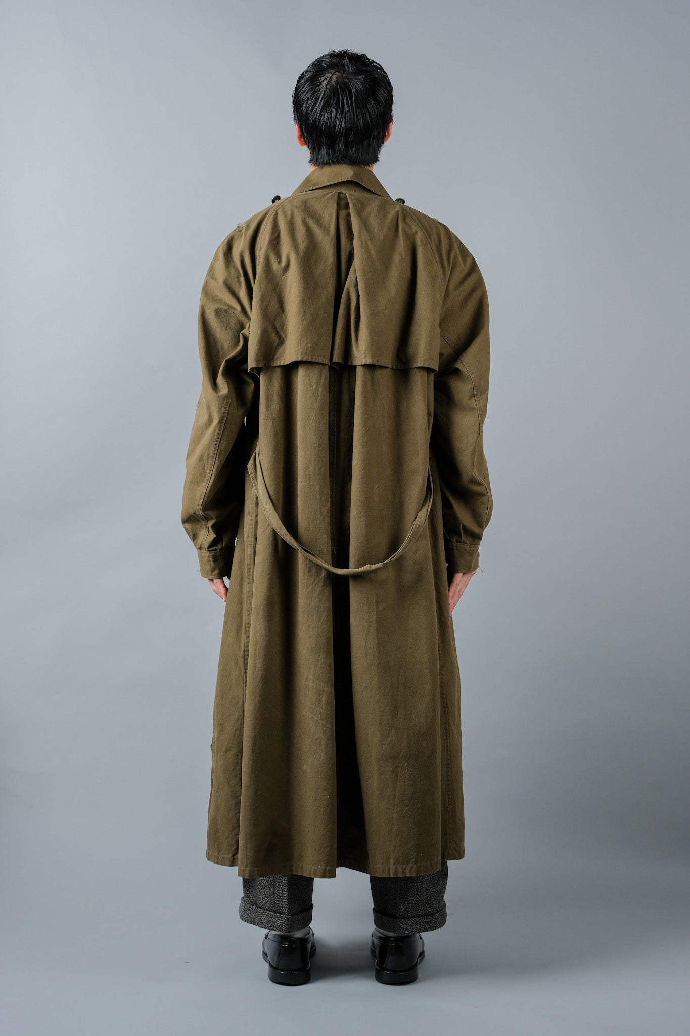 ［~40's］WWⅡ German Afrika Korps Tropical Motorcycle Coat "DAK"