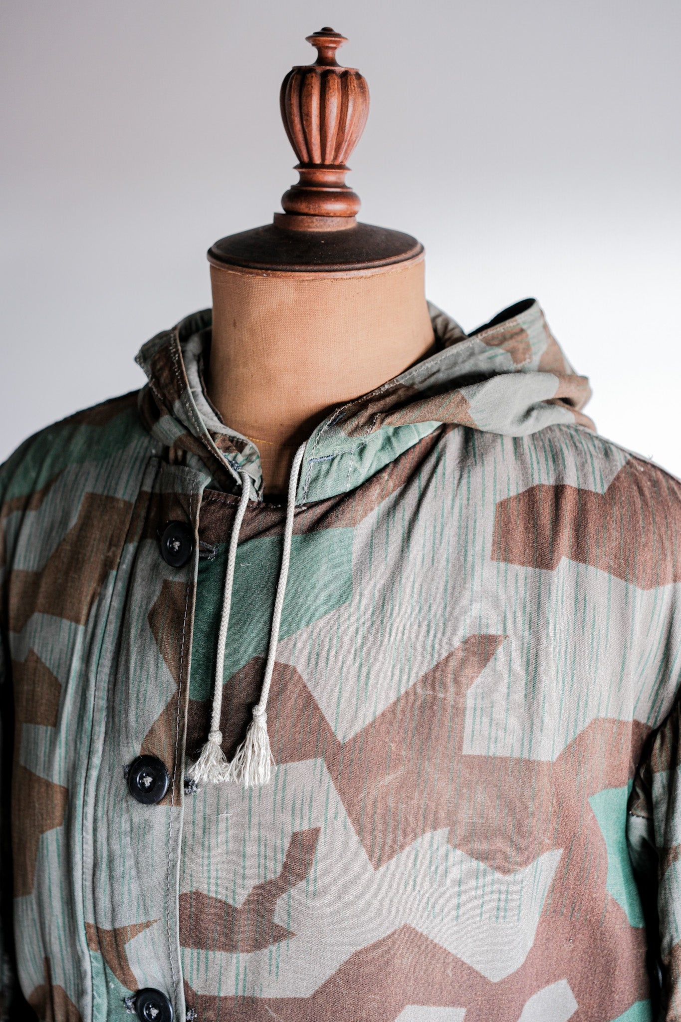 ［~40's］WWⅡ German Army Splinter Camouflage 43 Pattern Winter Parka