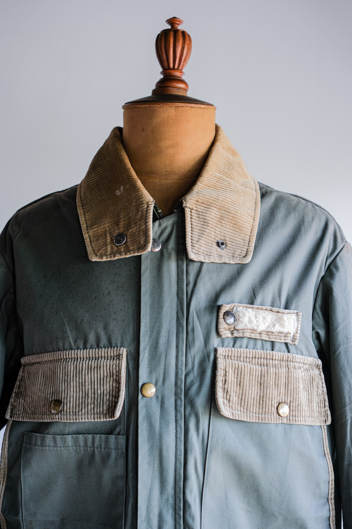 【~60's】French Vintage Cotton Fishing Jacket