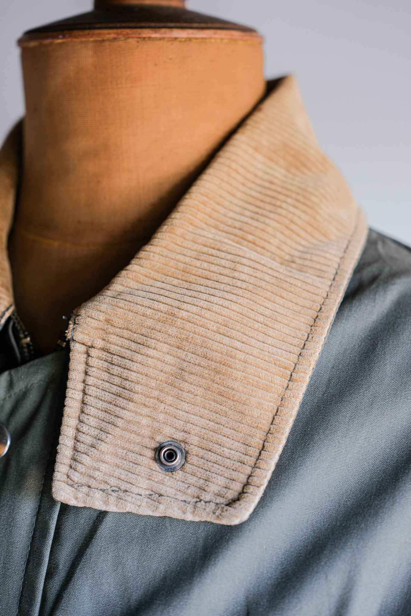 [~ 60's] Veste de pêche en coton vintage français