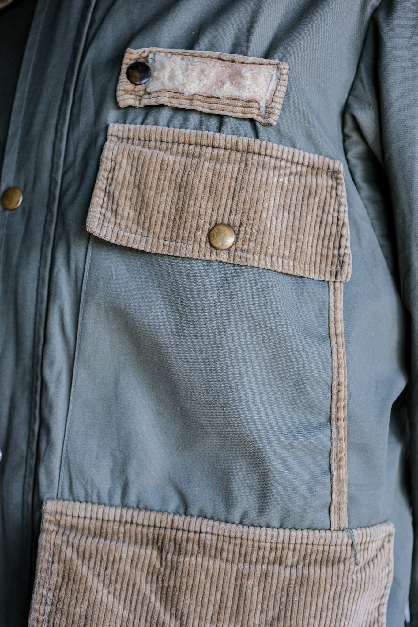 【~60's】French Vintage Cotton Fishing Jacket