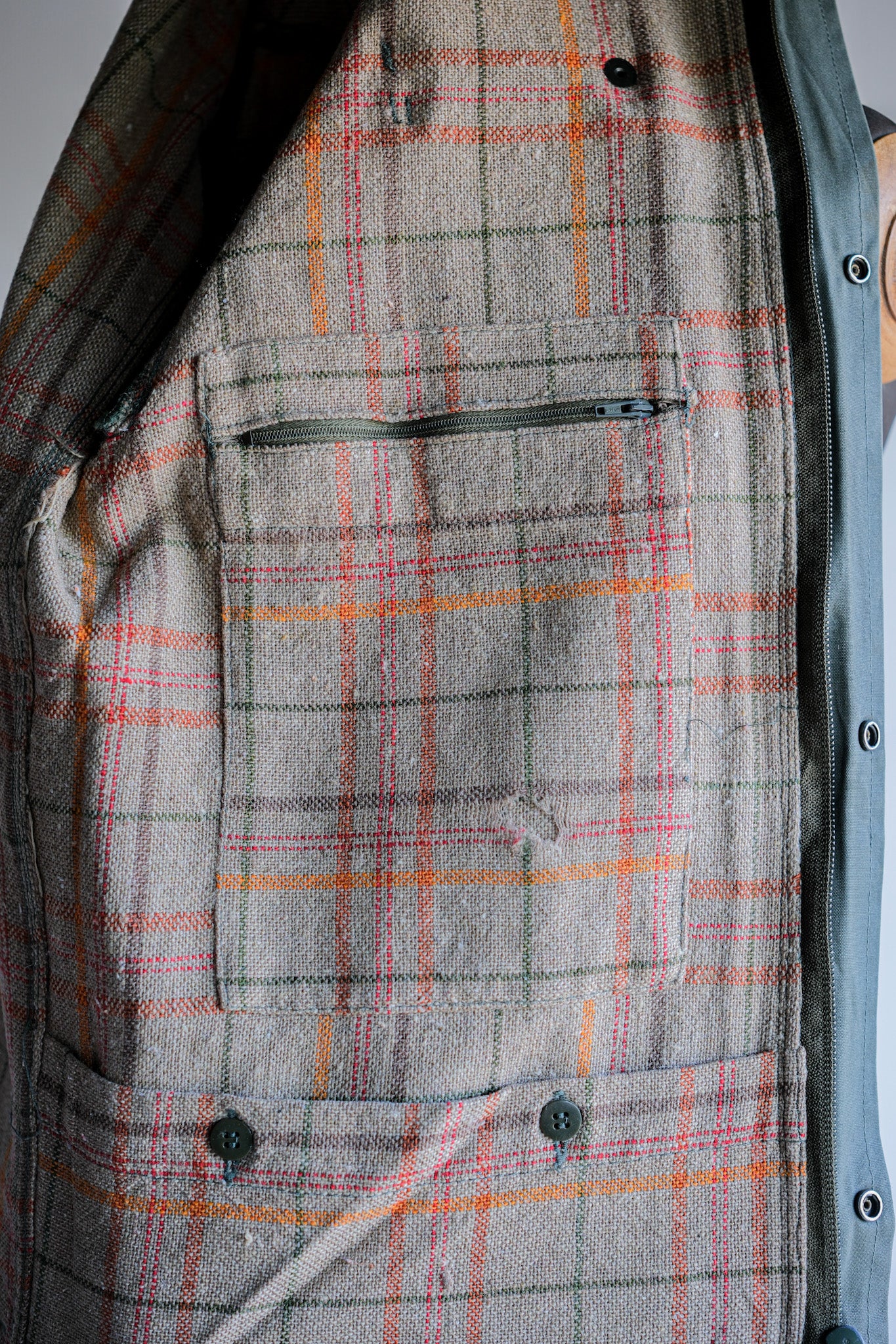 ［~60's］French Vintage Cotton Fishing Jacket