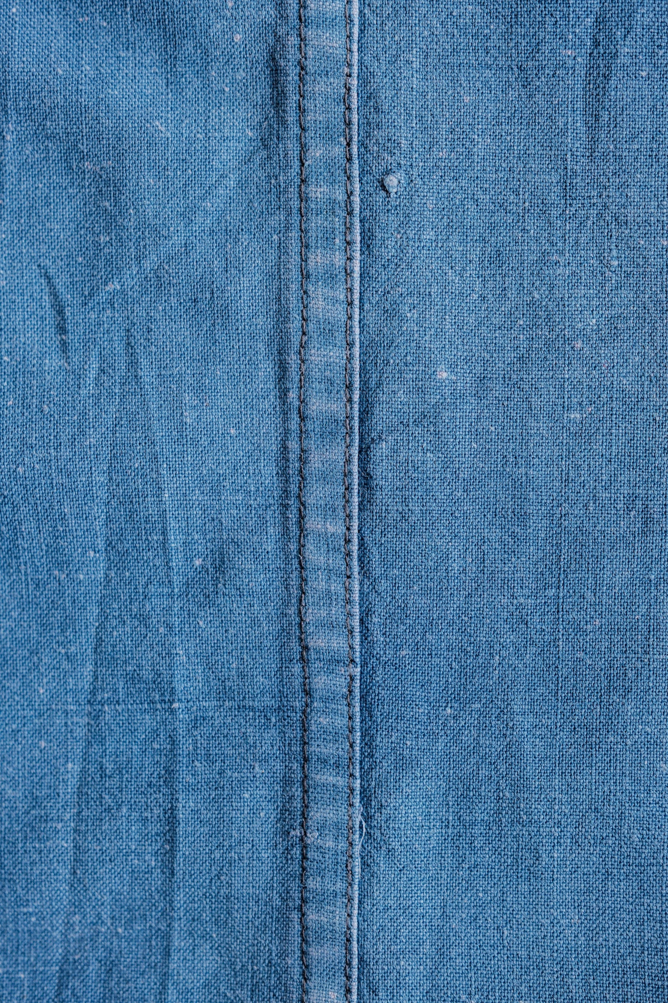 [~ 40's] French Vintage Indigo Linen Work Jacket