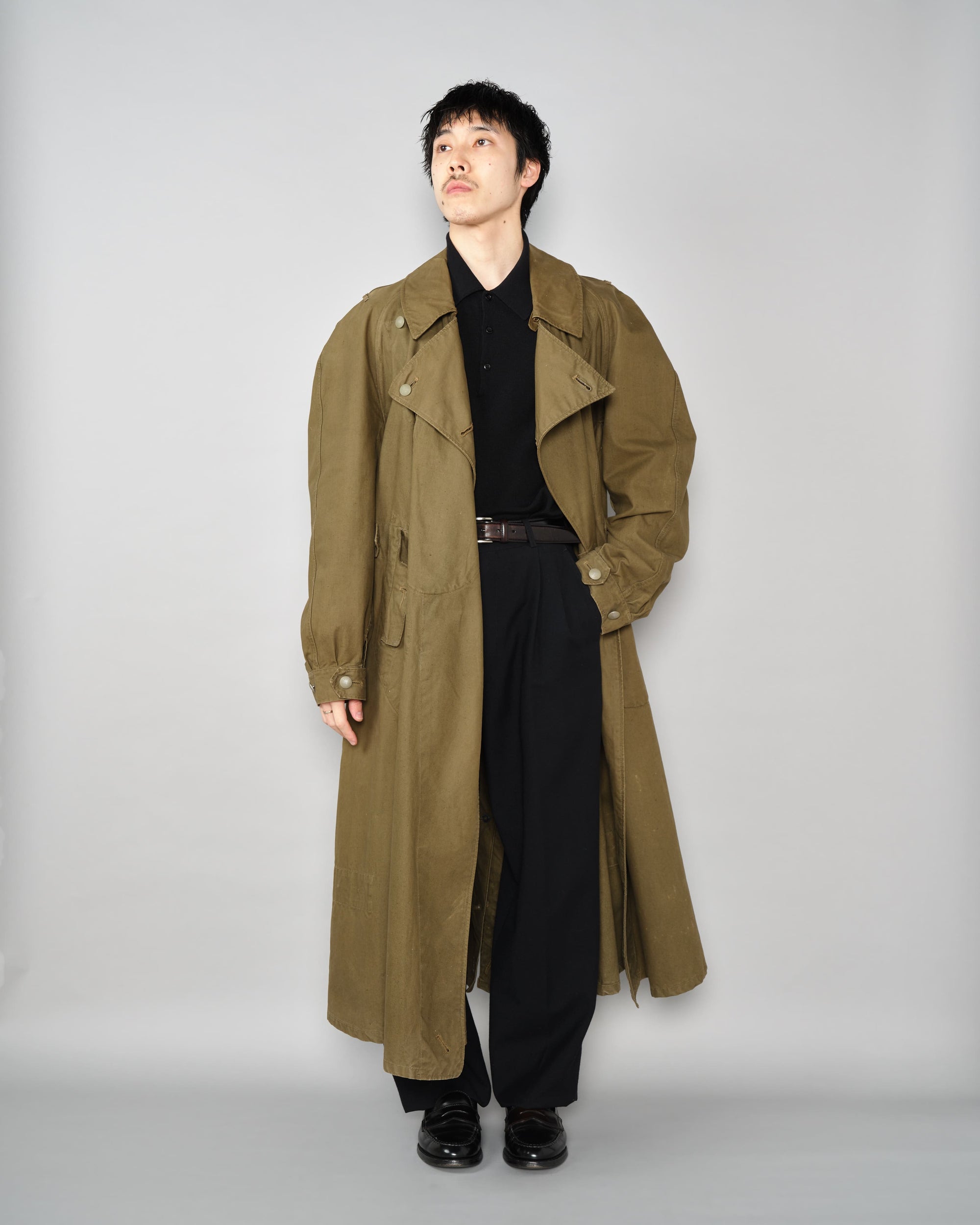 ［~40's］WWII German Afrika Korps Tropical Motorcycle Coat "DAK"