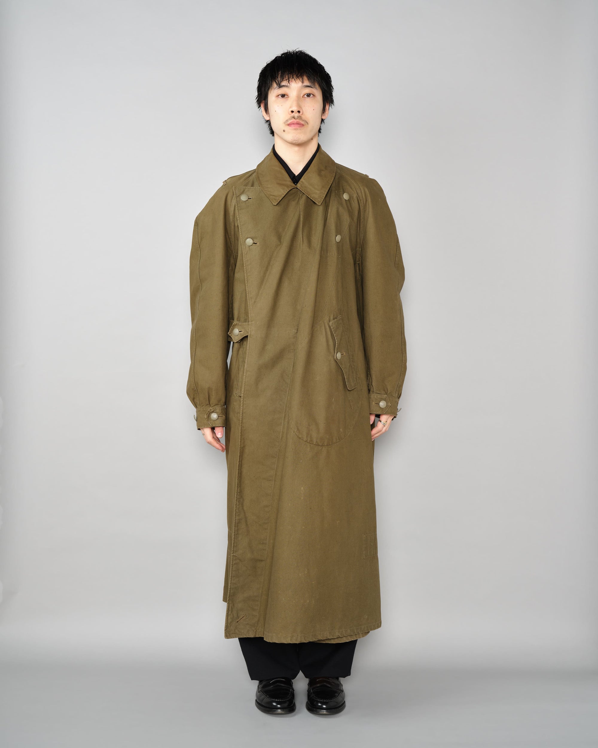 ［~40's］WWII German Afrika Korps Tropical Motorcycle Coat "DAK"