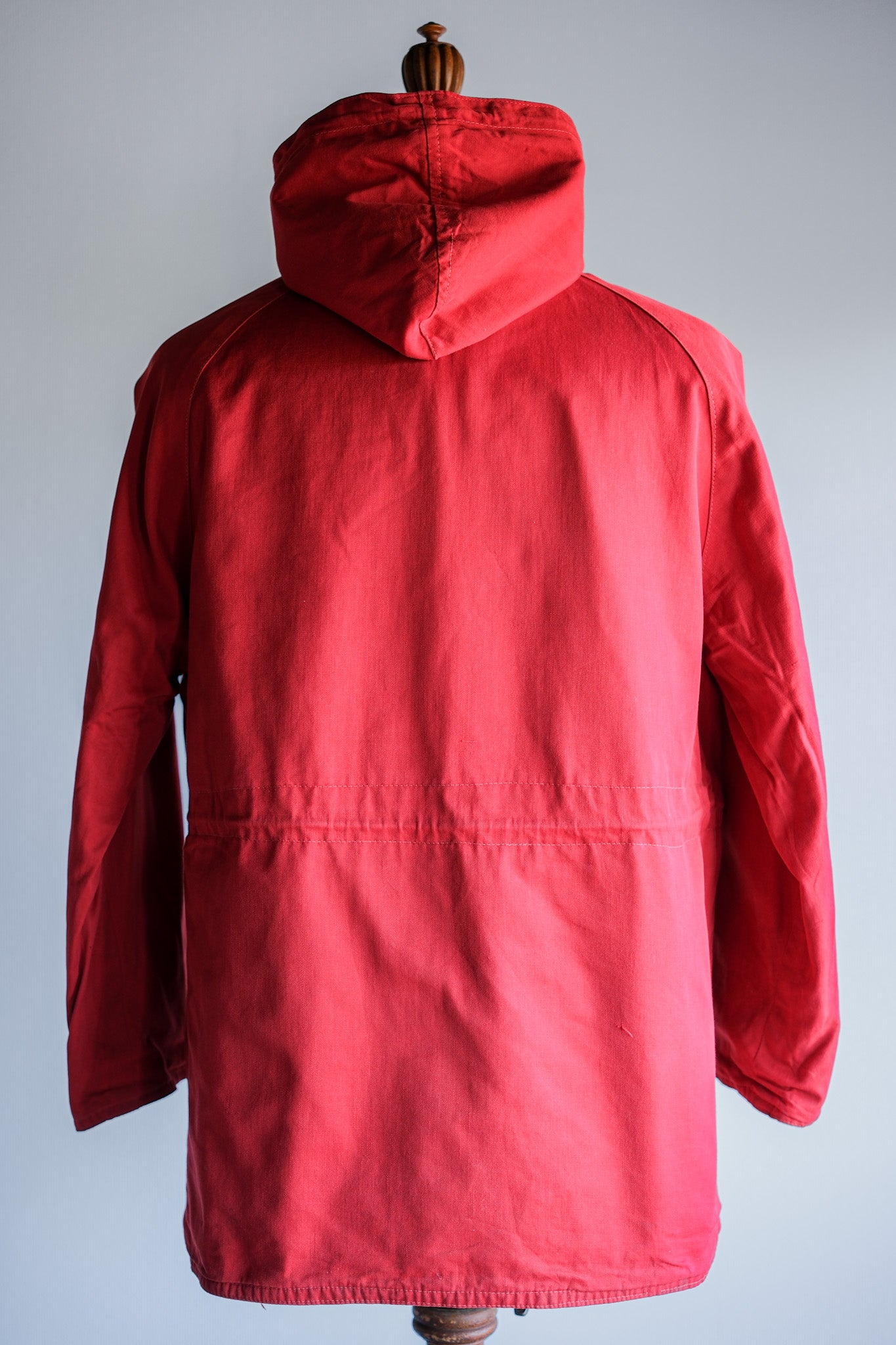 【~50's】British Vintage Red Cotton Mountain Smock