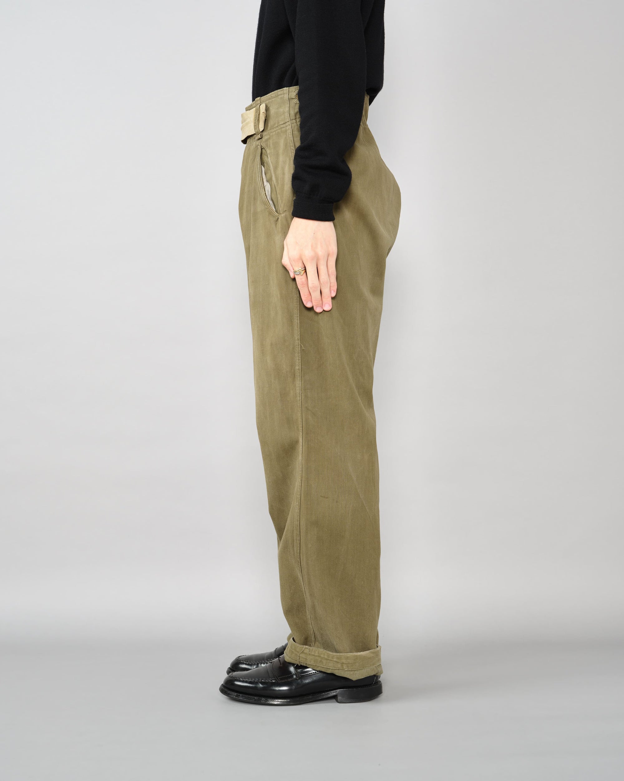 ［~40's］WWII German Army Tropical Field Trousers "Wehrmacht"