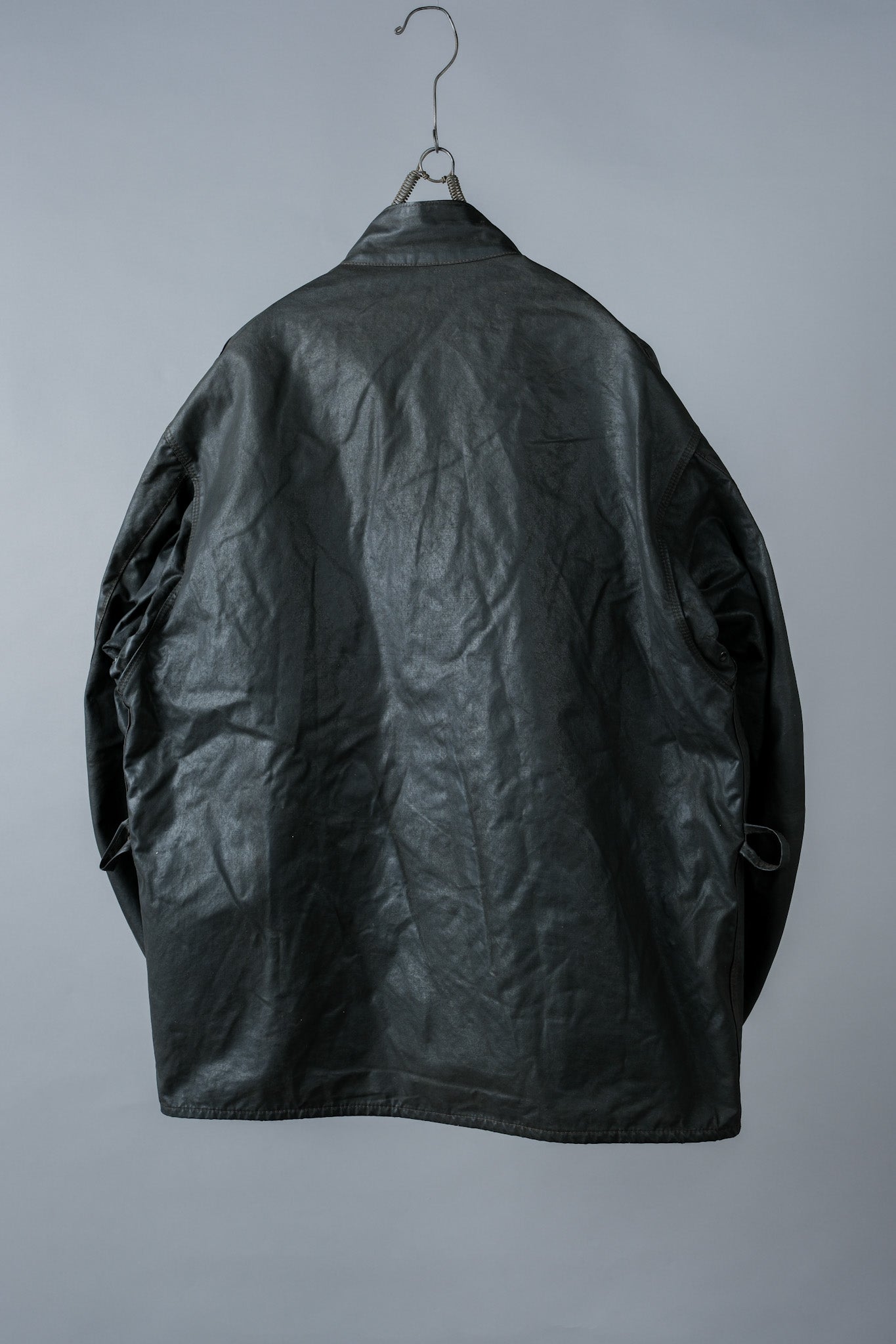 ［~70's］Vintage Barbour Waxed Cotton Jacket 1 Crest "International Suit" "Gold Label" "Unusual Lining"