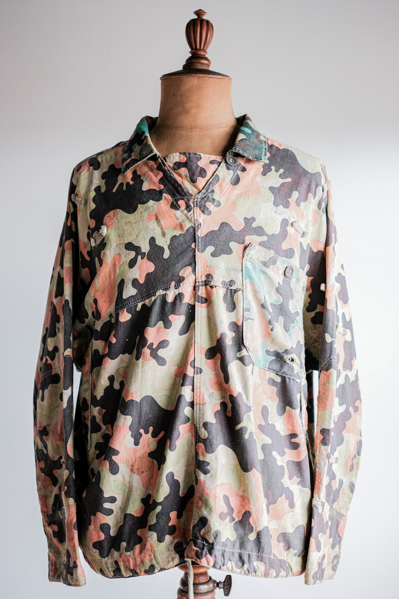 ［~50's］Czechoslovakian Army Dubaky Camouflage Reversible Smock