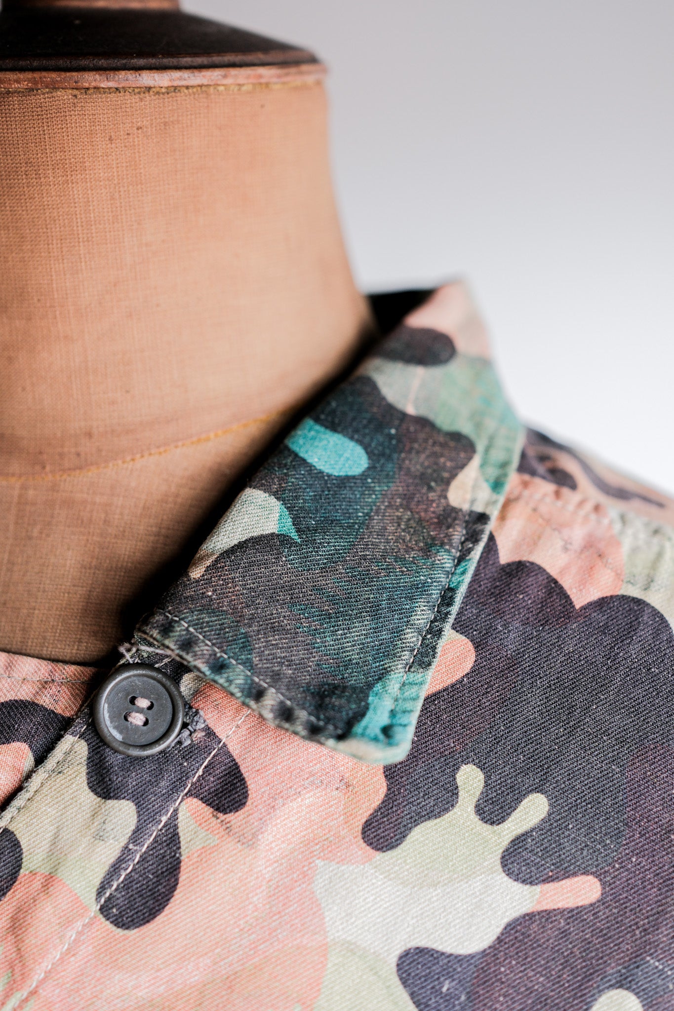 ［~50's］Czechoslovakian Army Dubaky Camouflage Reversible Smock