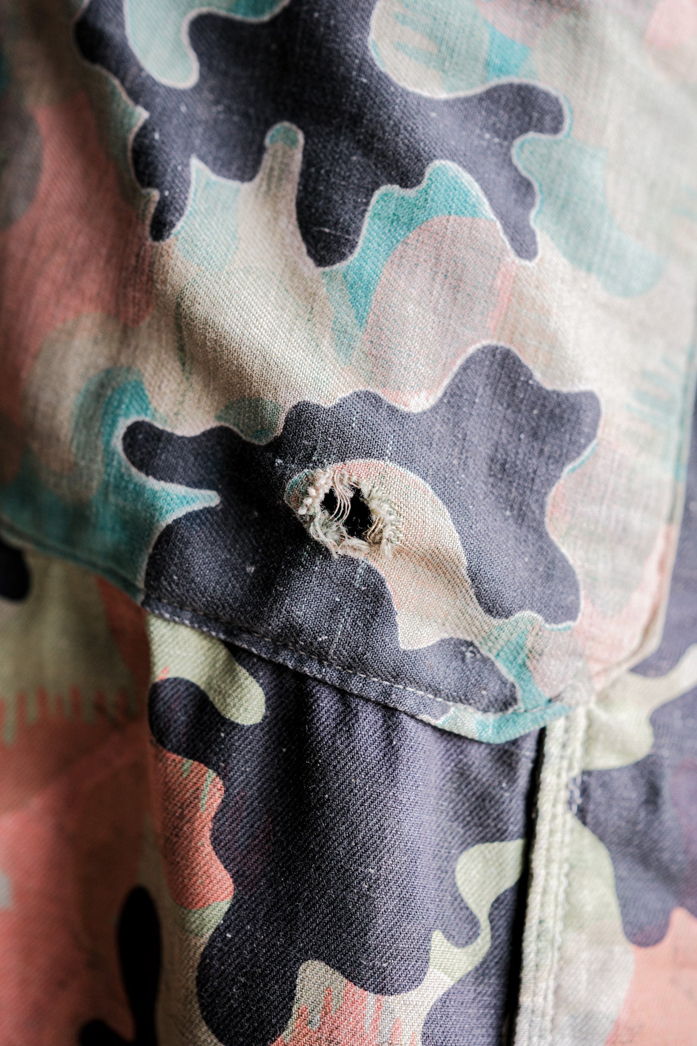 ［~50's］Czechoslovakian Army Dubaky Camouflage Reversible Smock