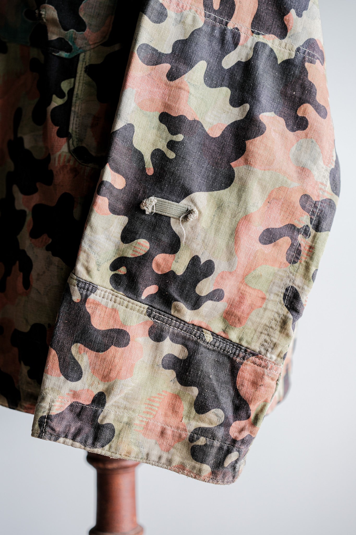 50's] Czechoslovakian Army Dubaky Camouflage Reversible Smock