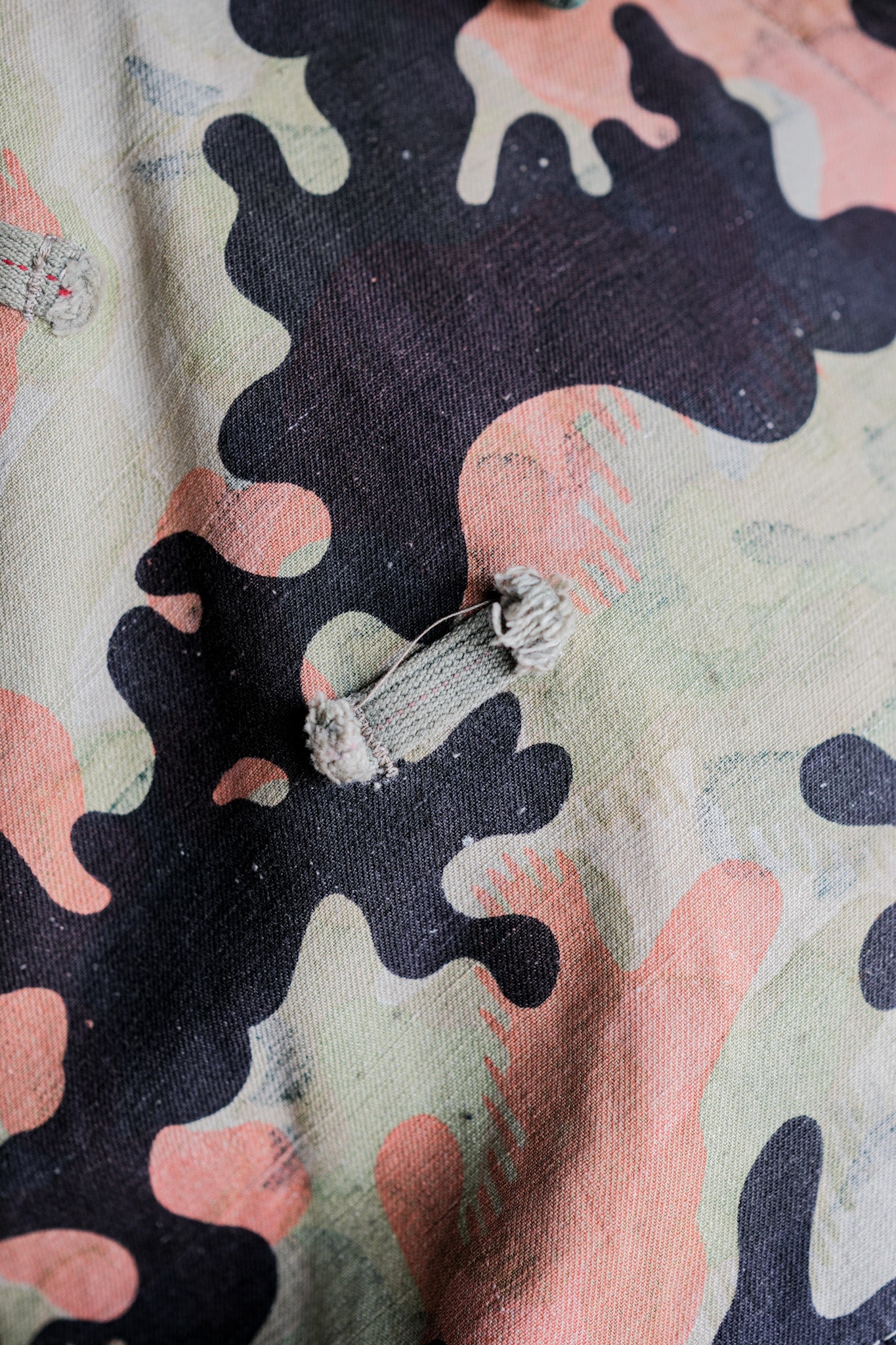 ［~50's］Czechoslovakian Army Dubaky Camouflage Reversible Smock