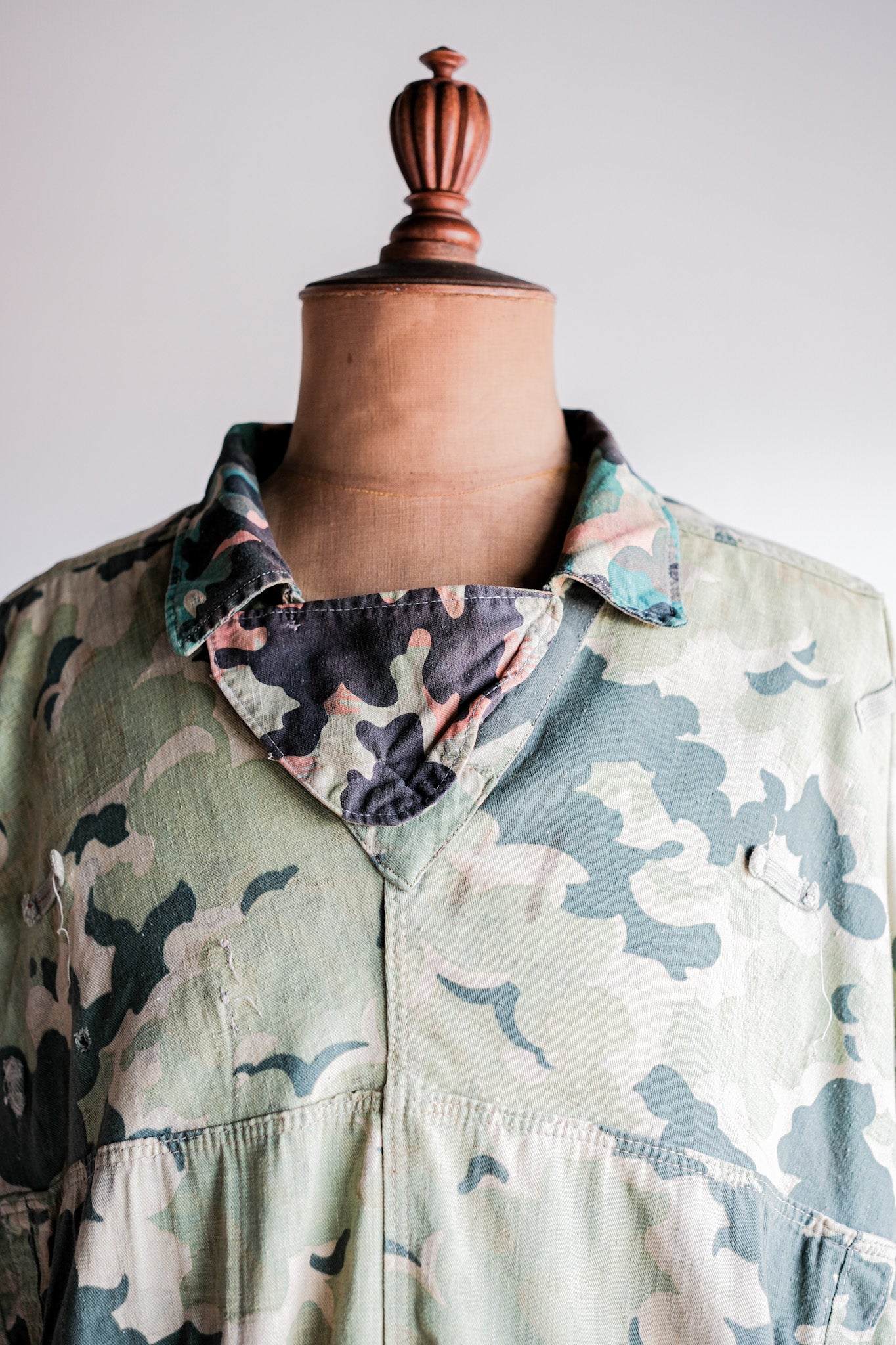 ［~50's］Czechoslovakian Army Dubaky Camouflage Reversible Smock