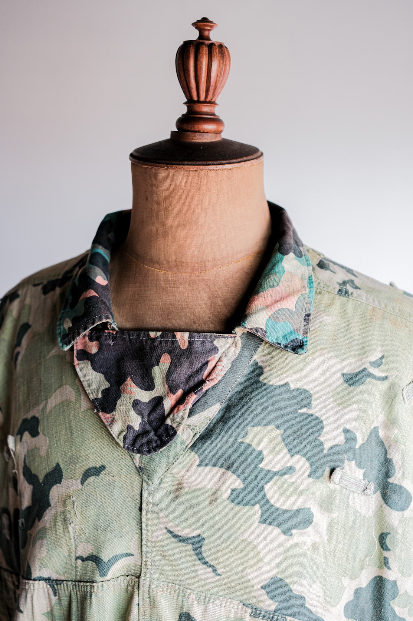 ［~50's］Czechoslovakian Army Dubaky Camouflage Reversible Smock