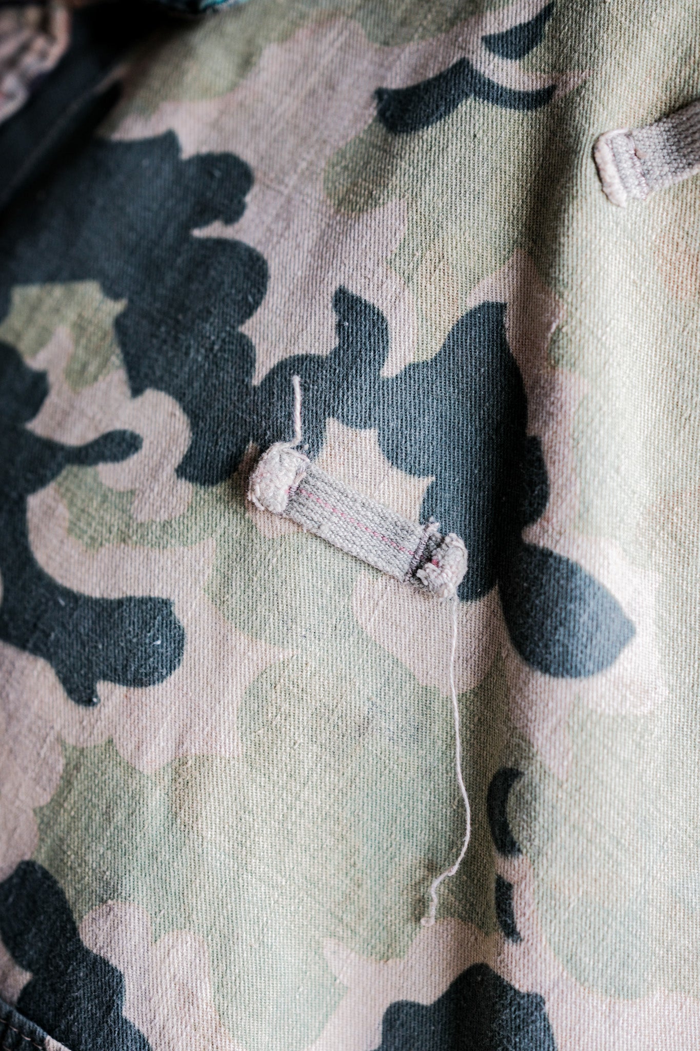 【~50's】Czechoslovakian Army Dubaky Camouflage Reversible Smock