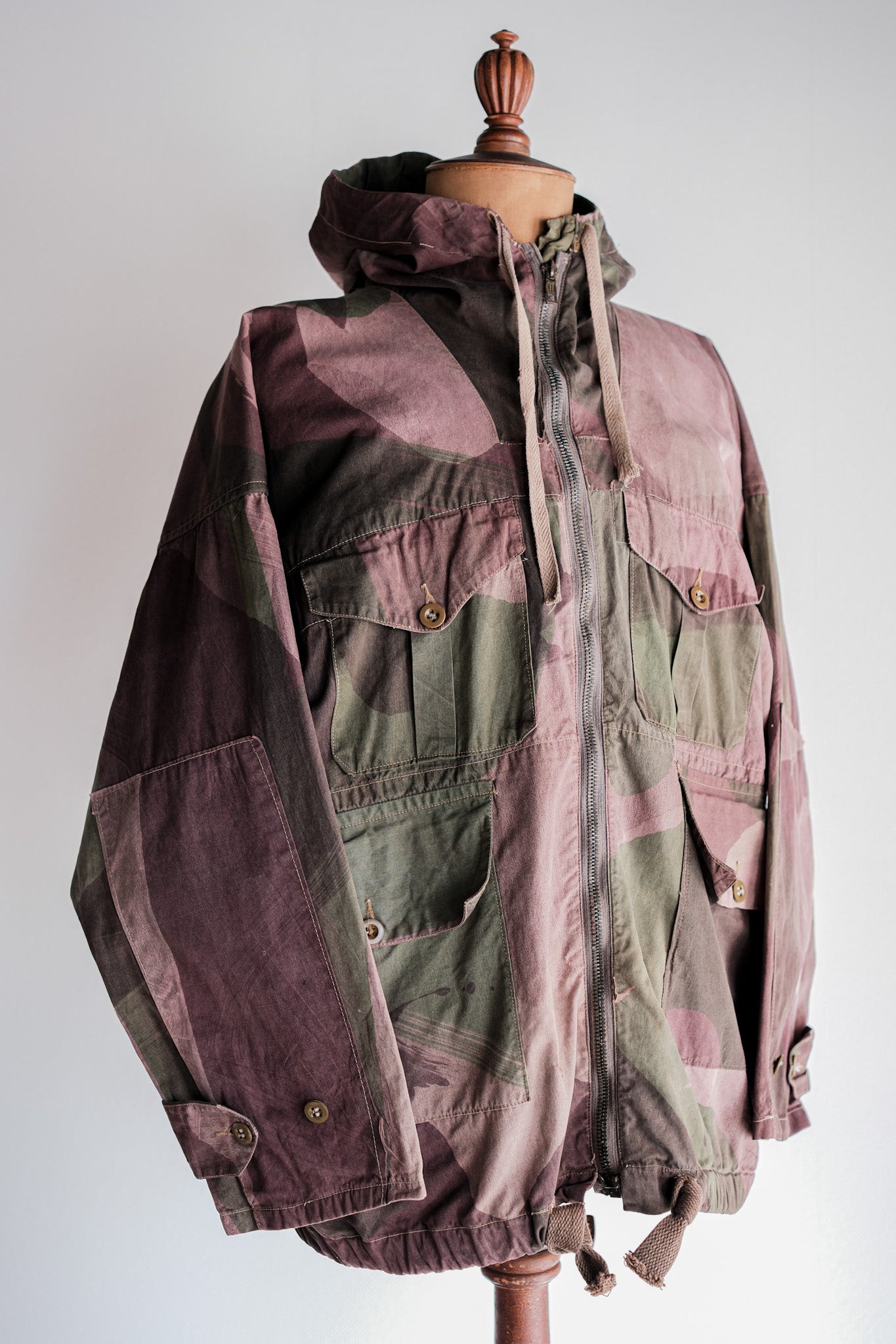 ［~40's］WWⅡ British Army Camouflage Windproof Smock Size.3 "SAS" "Modified"