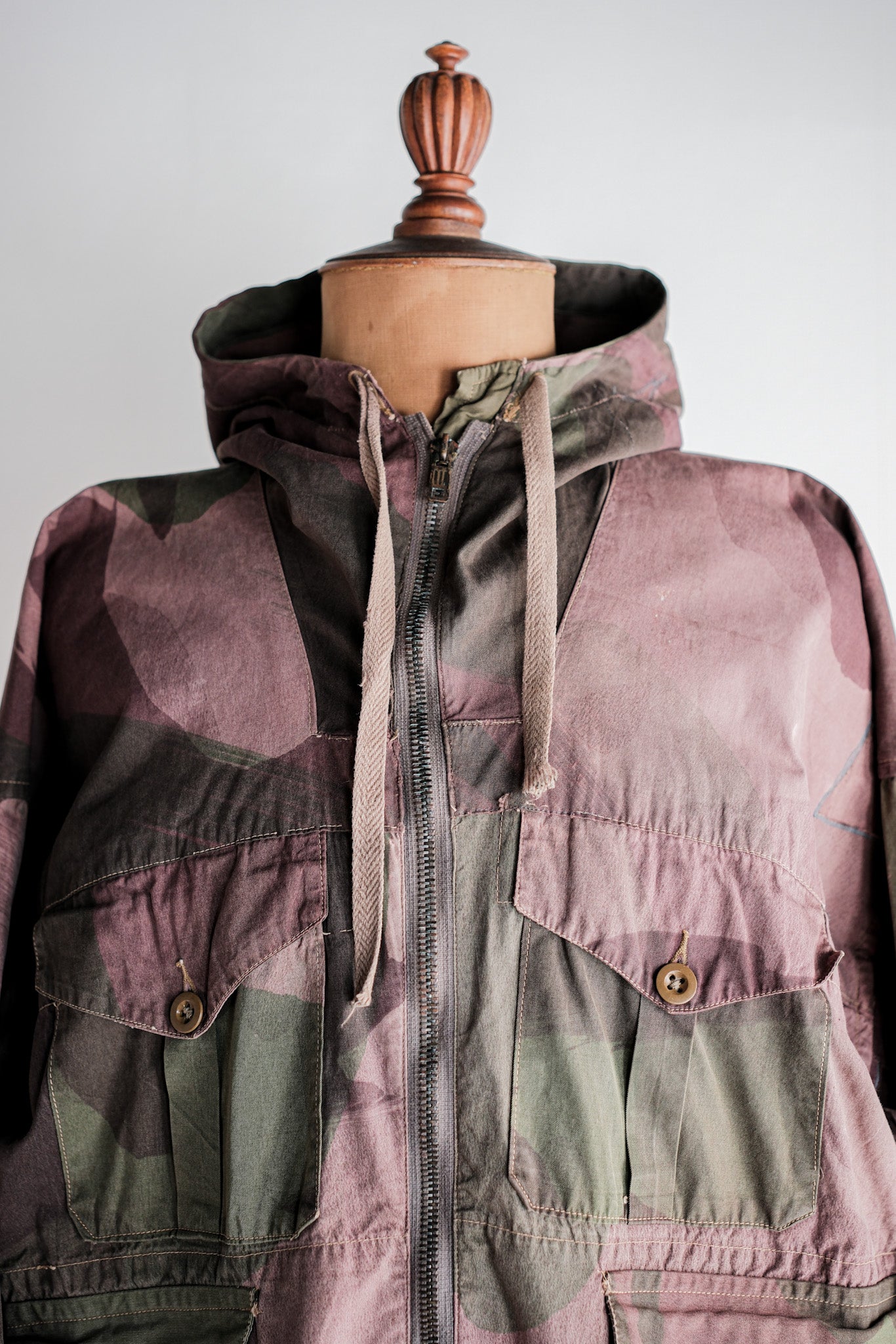 ［~40's］WWⅡ British Army Camouflage Windproof Smock Size.3 "SAS" "Modified"