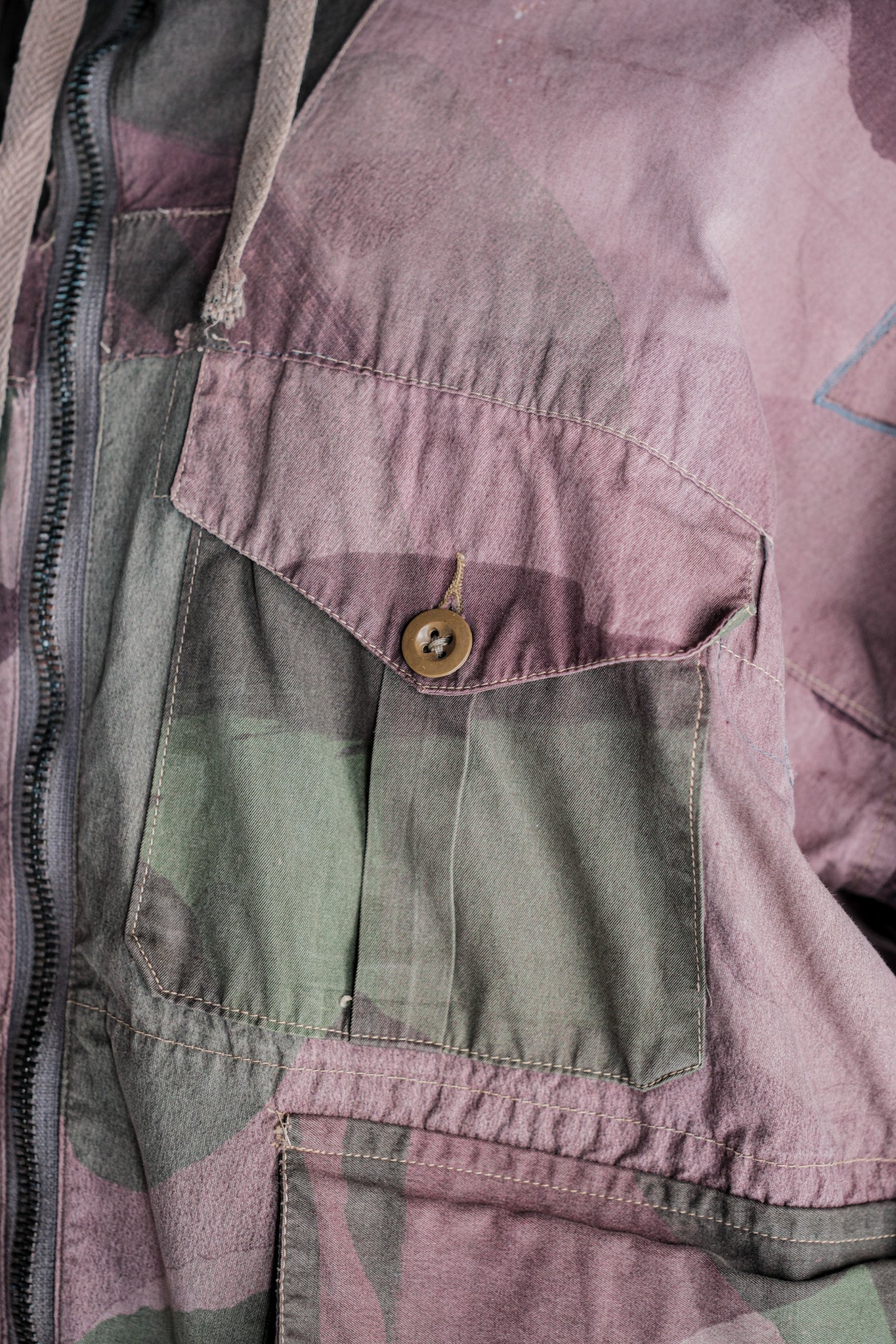 ［~40's］WWⅡ British Army Camouflage Windproof Smock Size.3 "SAS" "Modified"