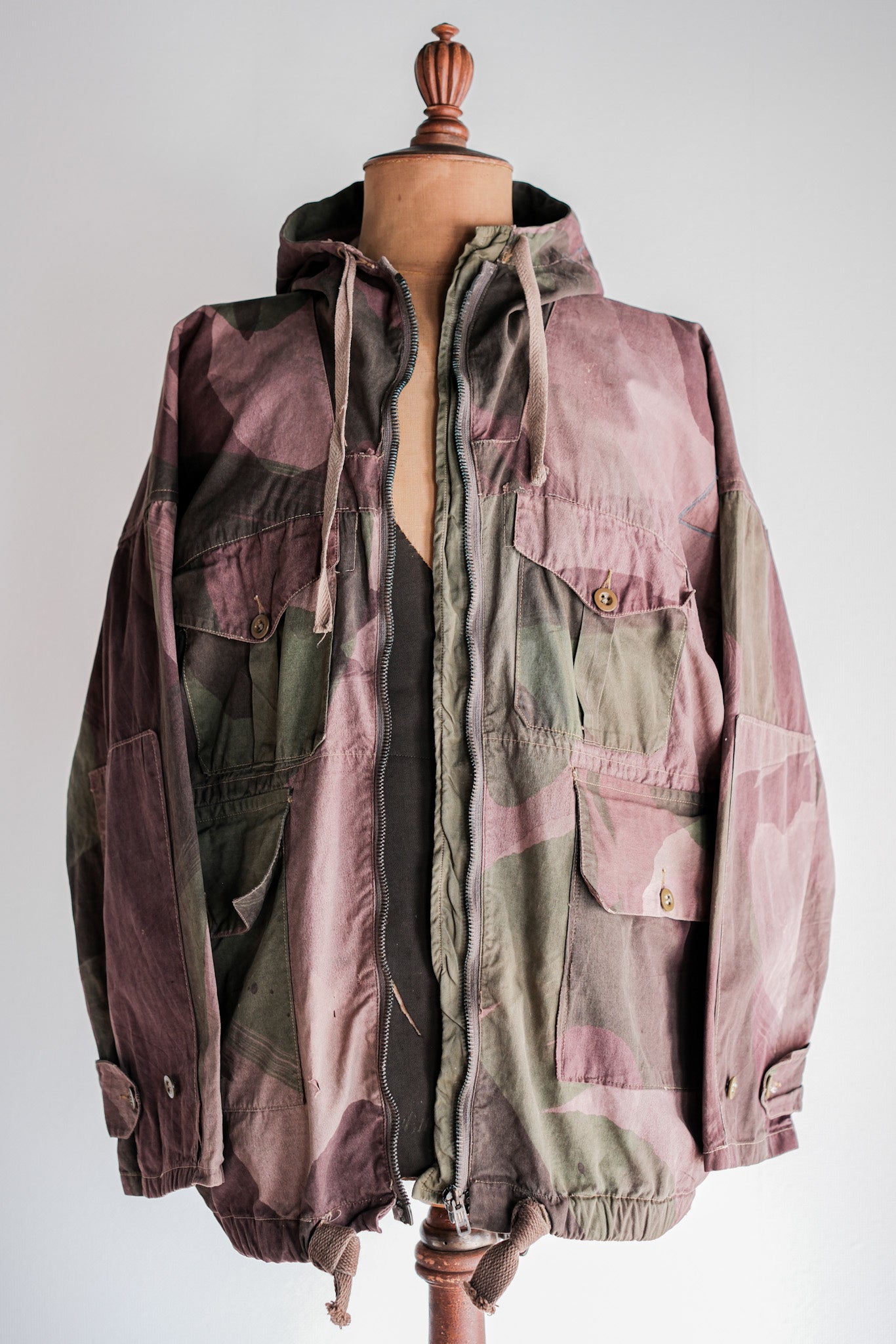 ［~40's］WWⅡ British Army Camouflage Windproof Smock Size.3 "SAS" "Modified"