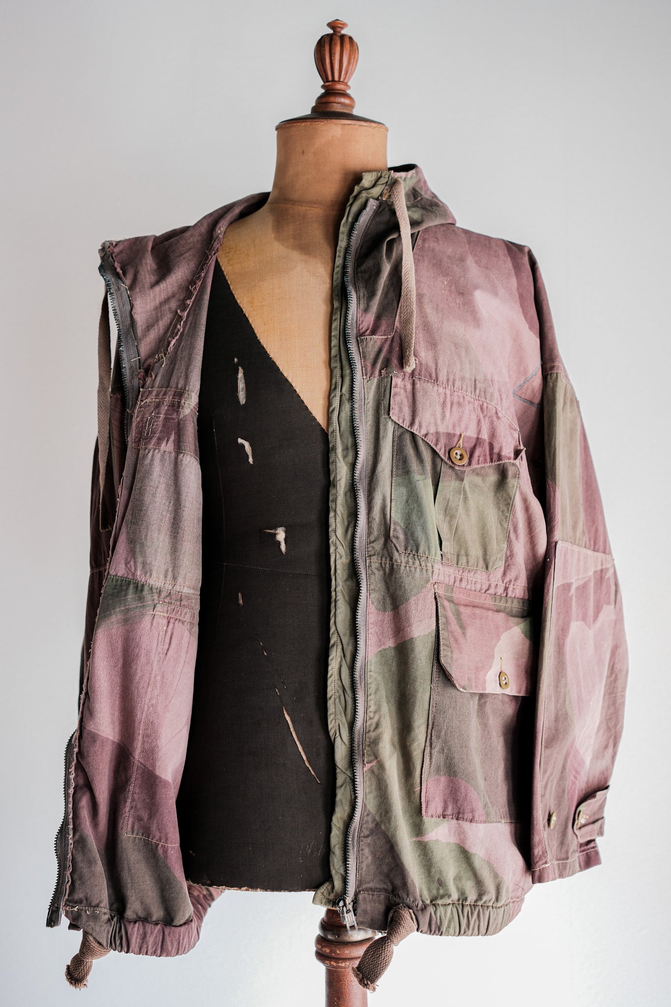 ［~40's］WWⅡ British Army Camouflage Windproof Smock Size.3 "SAS" "Modified"