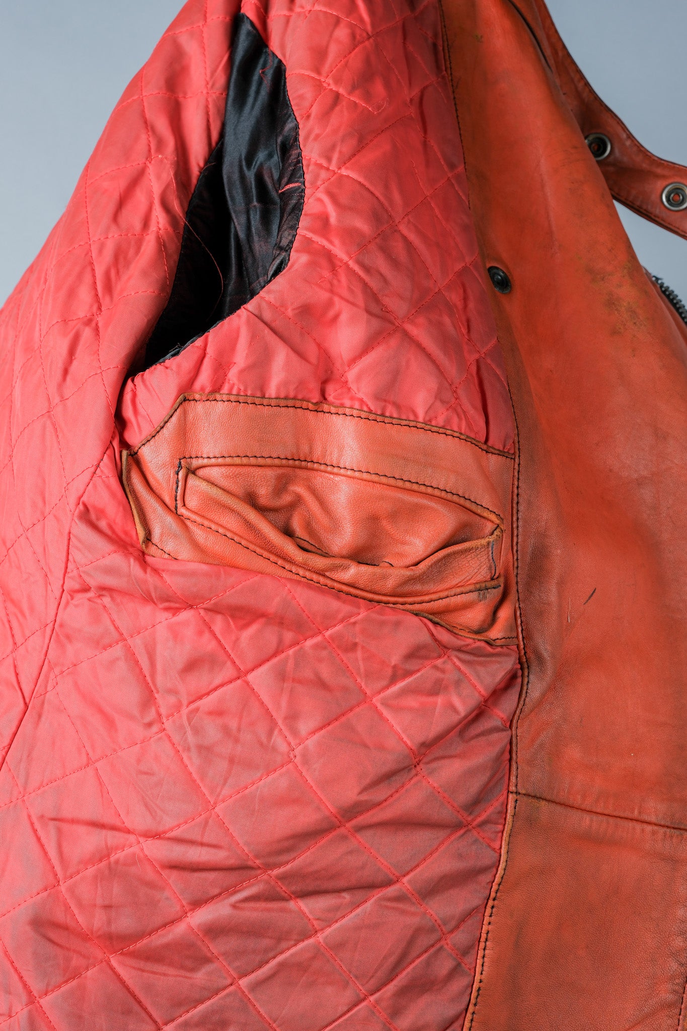［~60's］French Vintage Leather Riders Jacket "Jacques Icek"