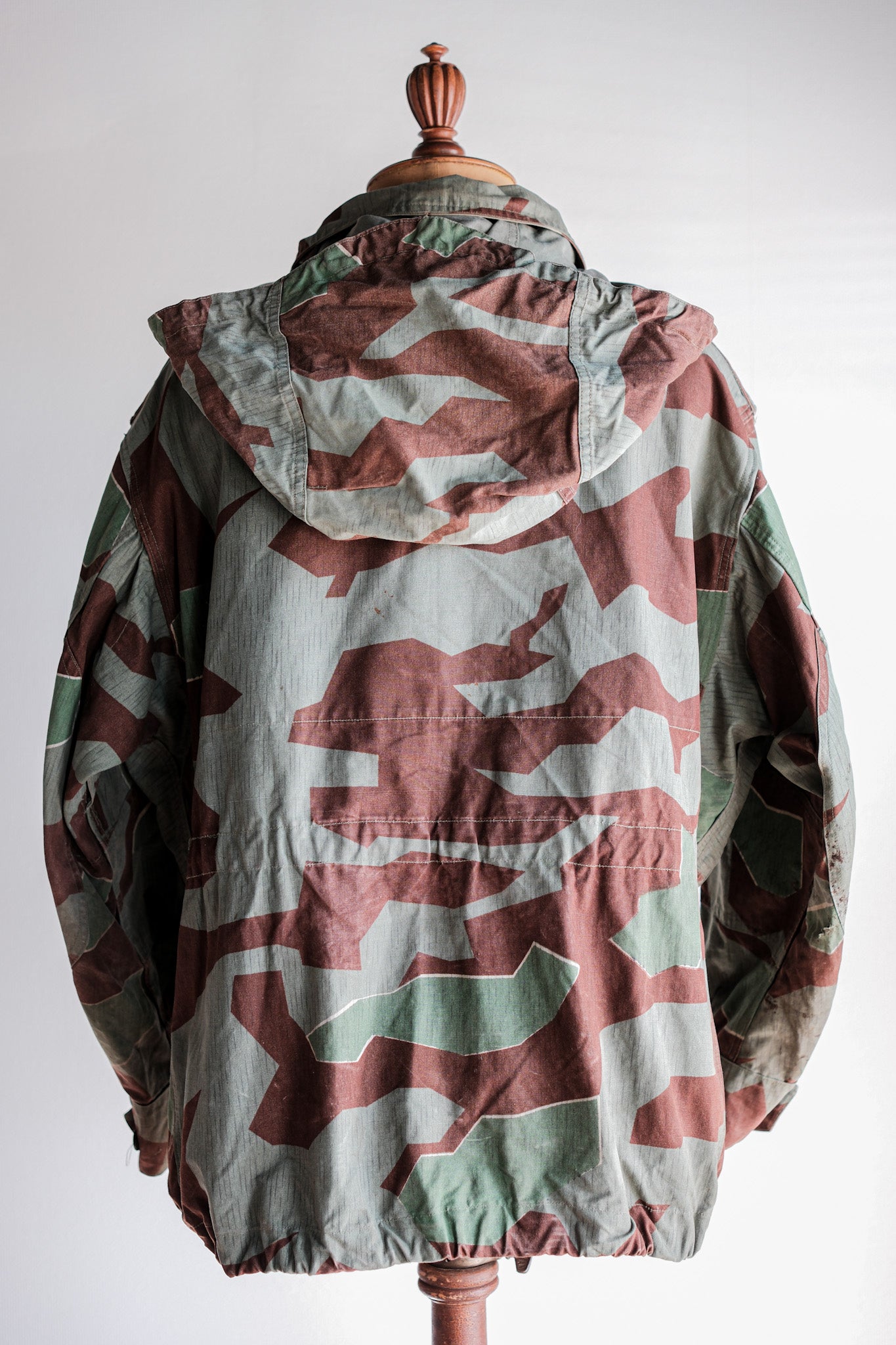 ［~50's］German Army Splinter Camouflage Paratrooper Jacket With Hood Size.174-88