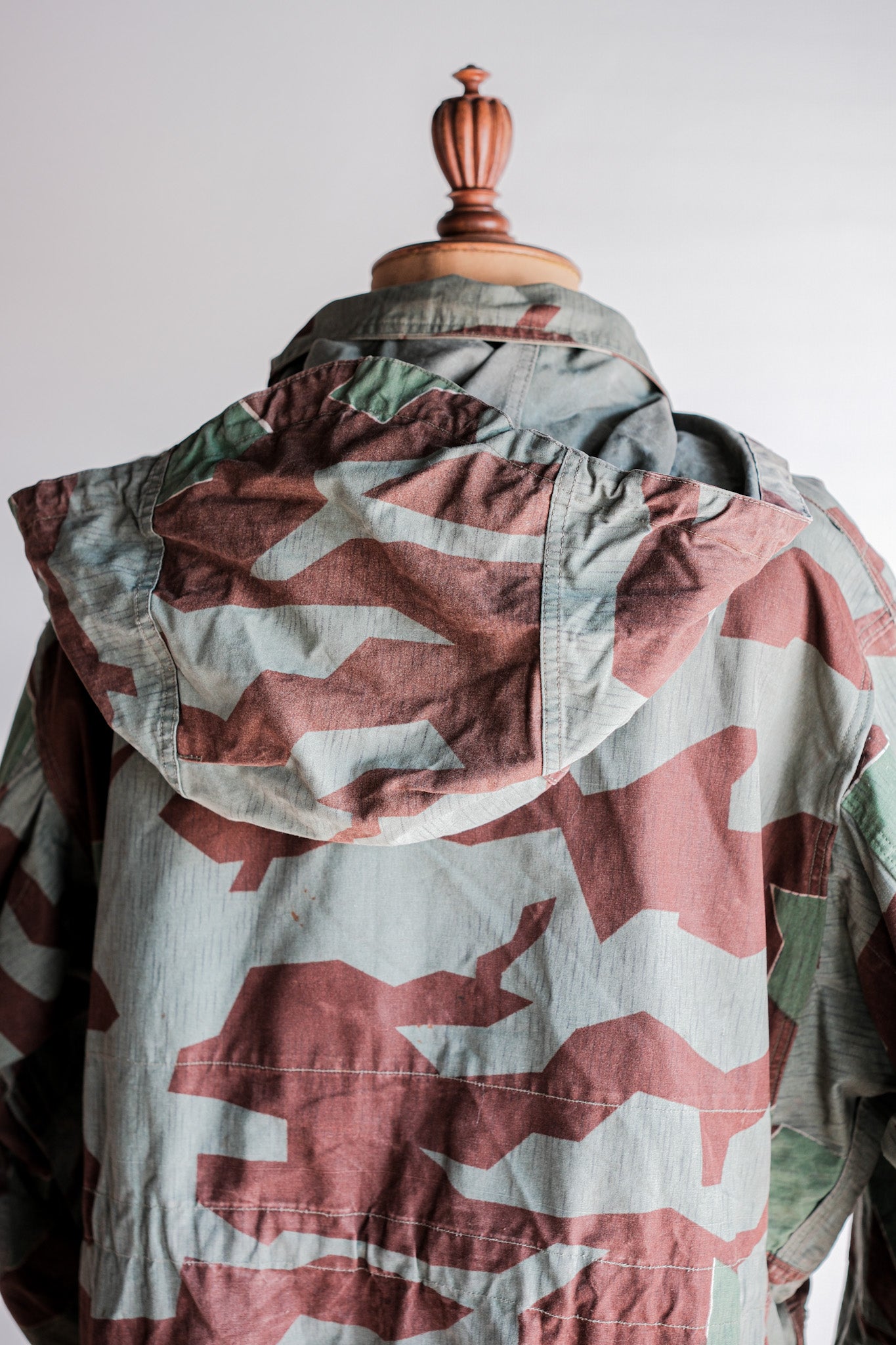 ［~50's］German Army Splinter Camouflage Paratrooper Jacket With Hood Size.174-88