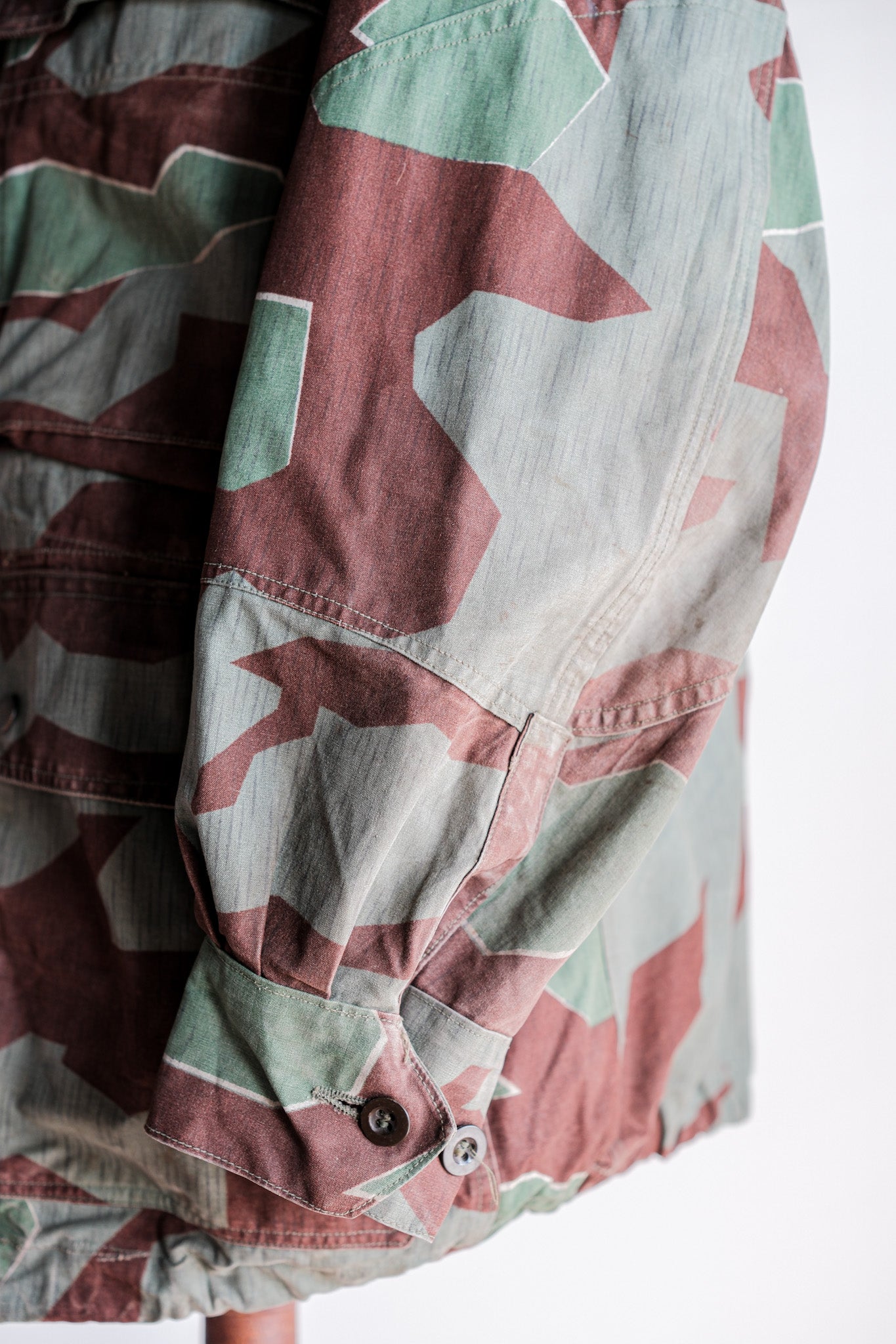 ［~50's］German Army Splinter Camouflage Paratrooper Jacket With Hood Size.174-88