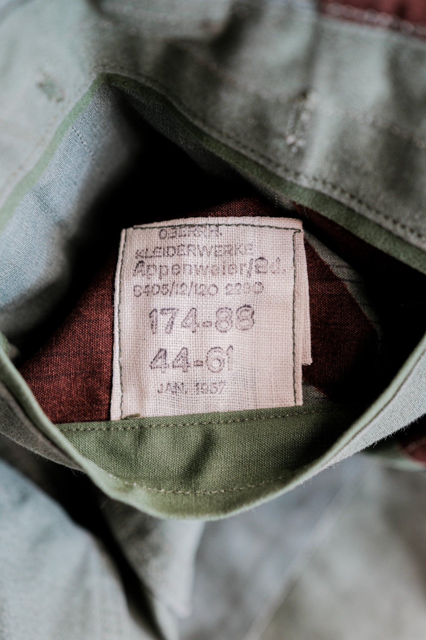 ［~50's］German Army Splinter Camouflage Paratrooper Jacket With Hood Size.174-88