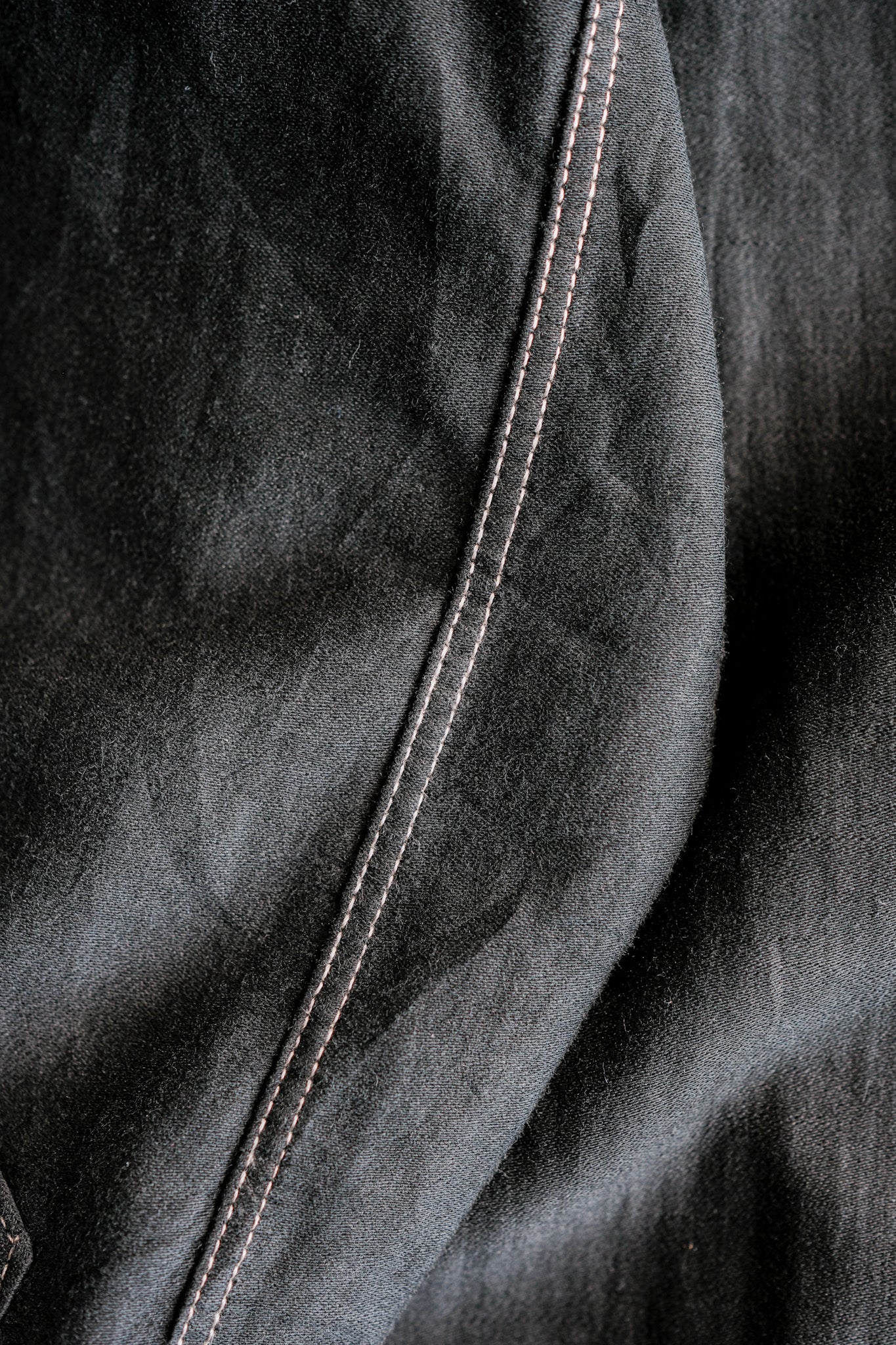 [〜30年代]法國復古黑燈摩爾斯爺爺襯衫
