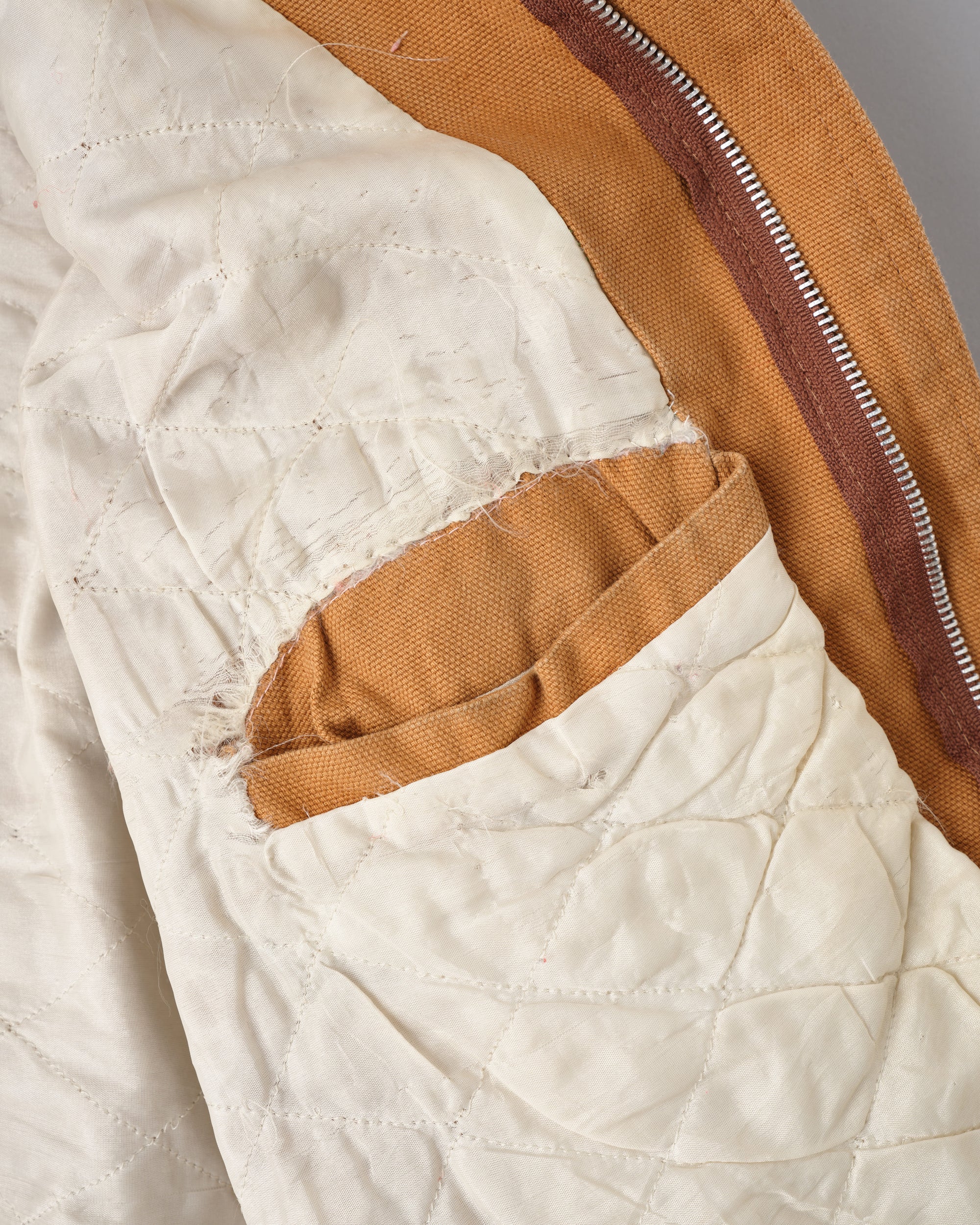［~80’s］French Vintage Deformed Design Detachable Sleeve Blouson