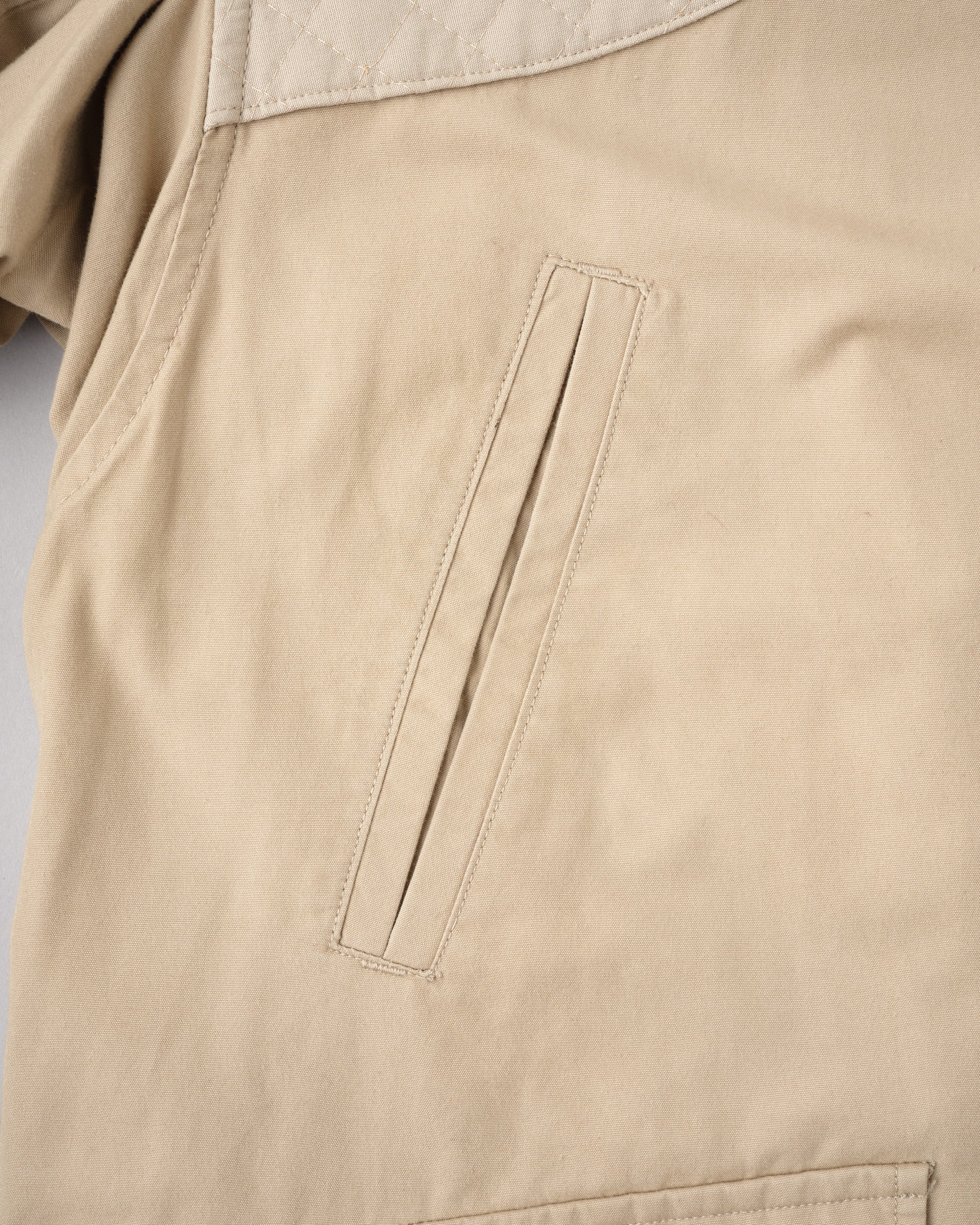【~80's】Vintage Willis&Geiger Bush Poplin Quail Coat Size.44 "Made in U.S.A."