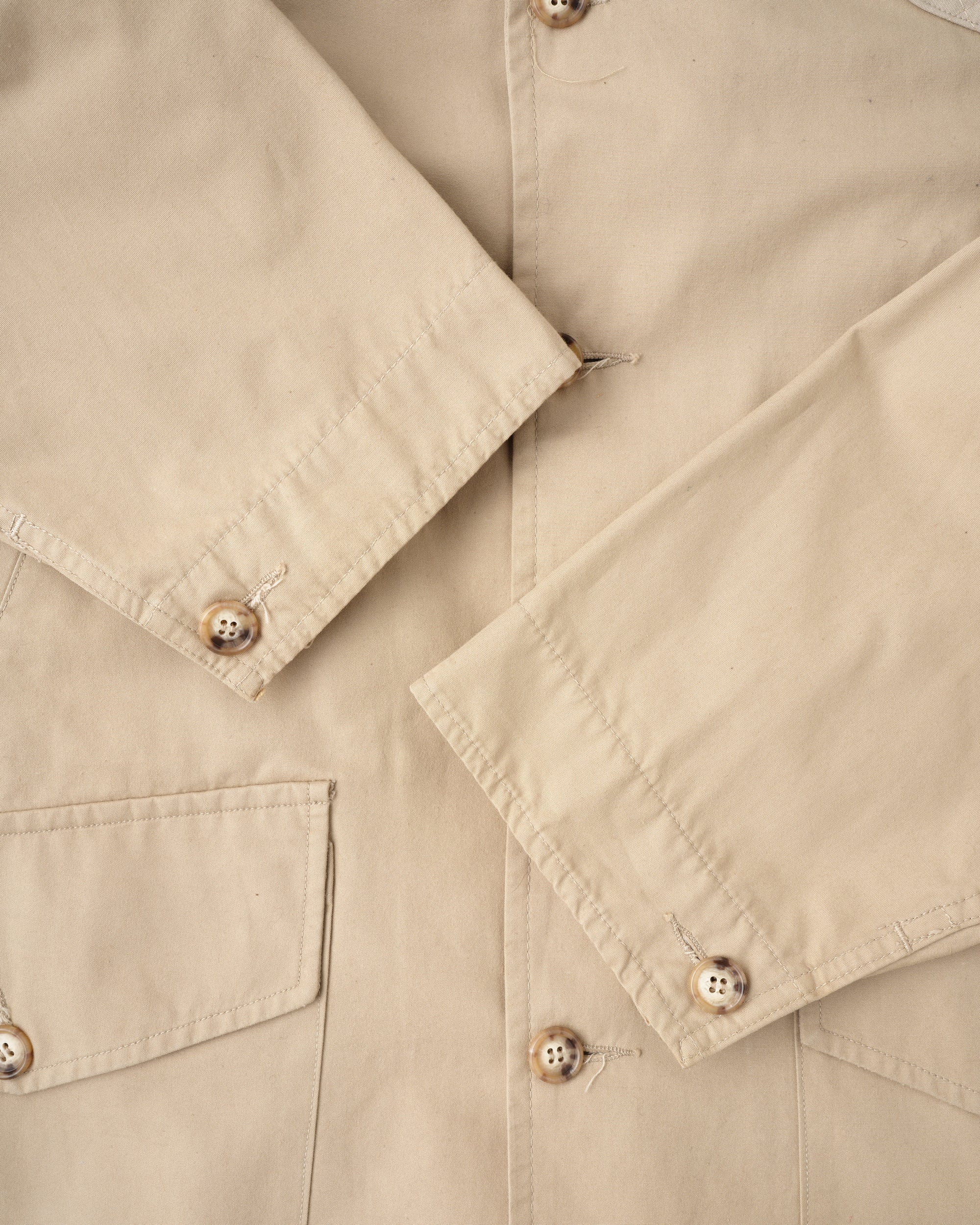 【~80's】Vintage Willis&Geiger Bush Poplin Quail Coat Size.44 "Made in U.S.A."