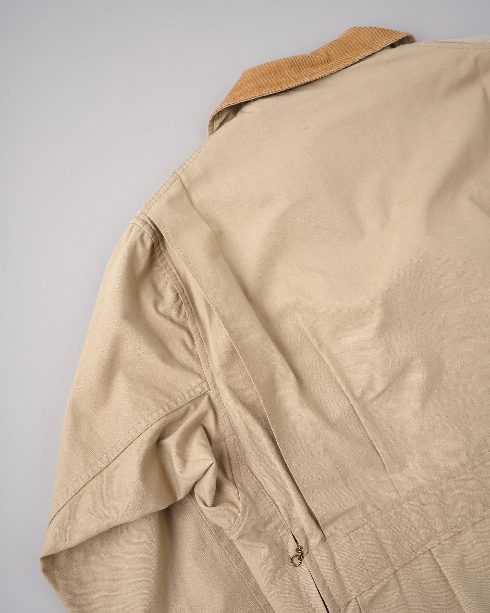 【~80's】Vintage Willis&Geiger Bush Poplin Quail Coat Size.44 "Made in U.S.A."