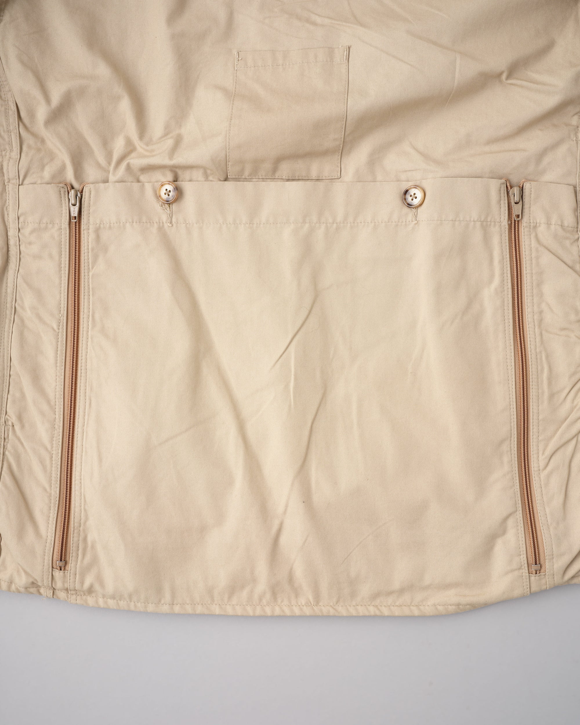 【~80's】Vintage Willis&Geiger Bush Poplin Quail Coat Size.44 "Made in U.S.A."