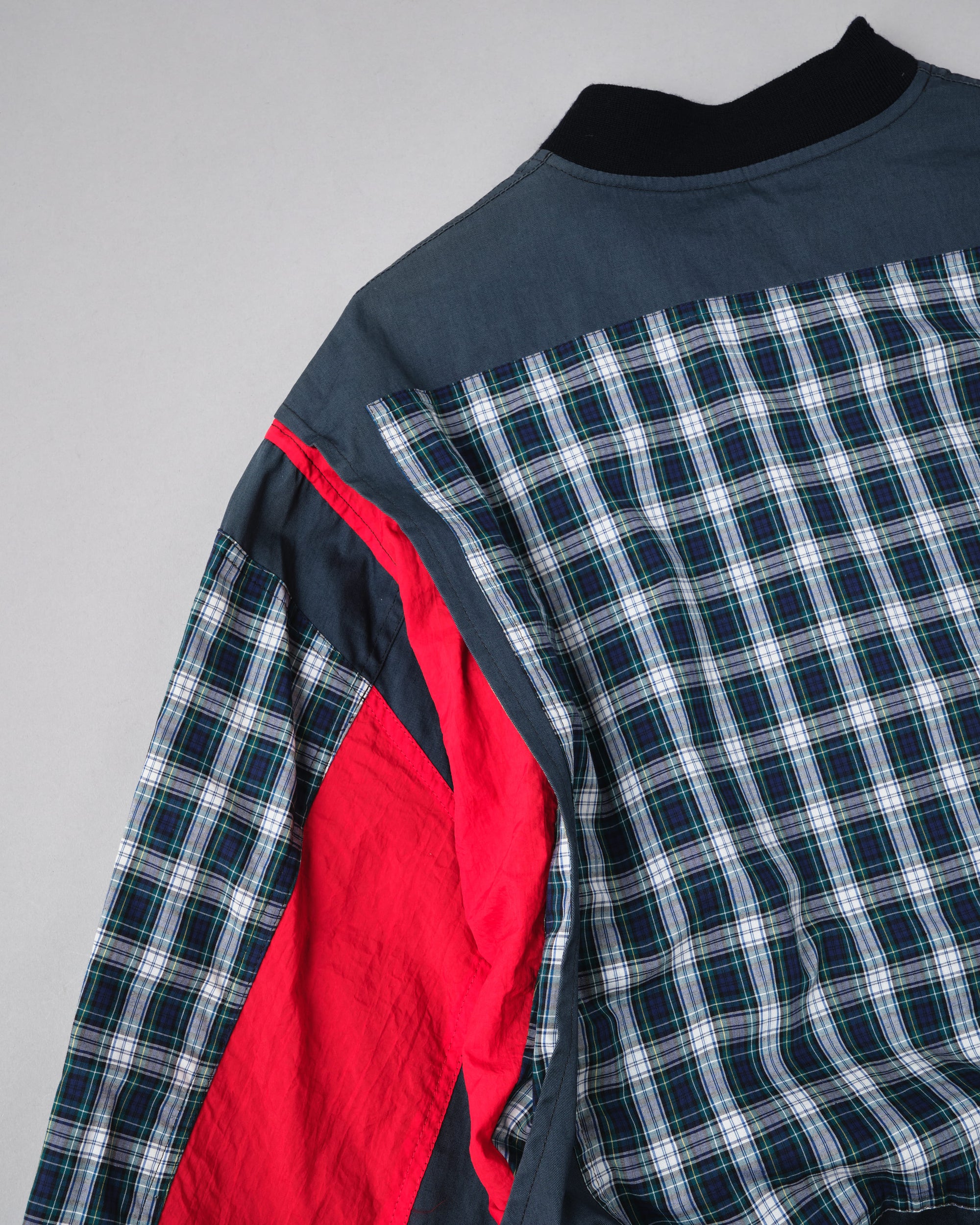 【~80's】Vintage Façonnable Cotton Nylon Crazy Pattern Blouson Size.5