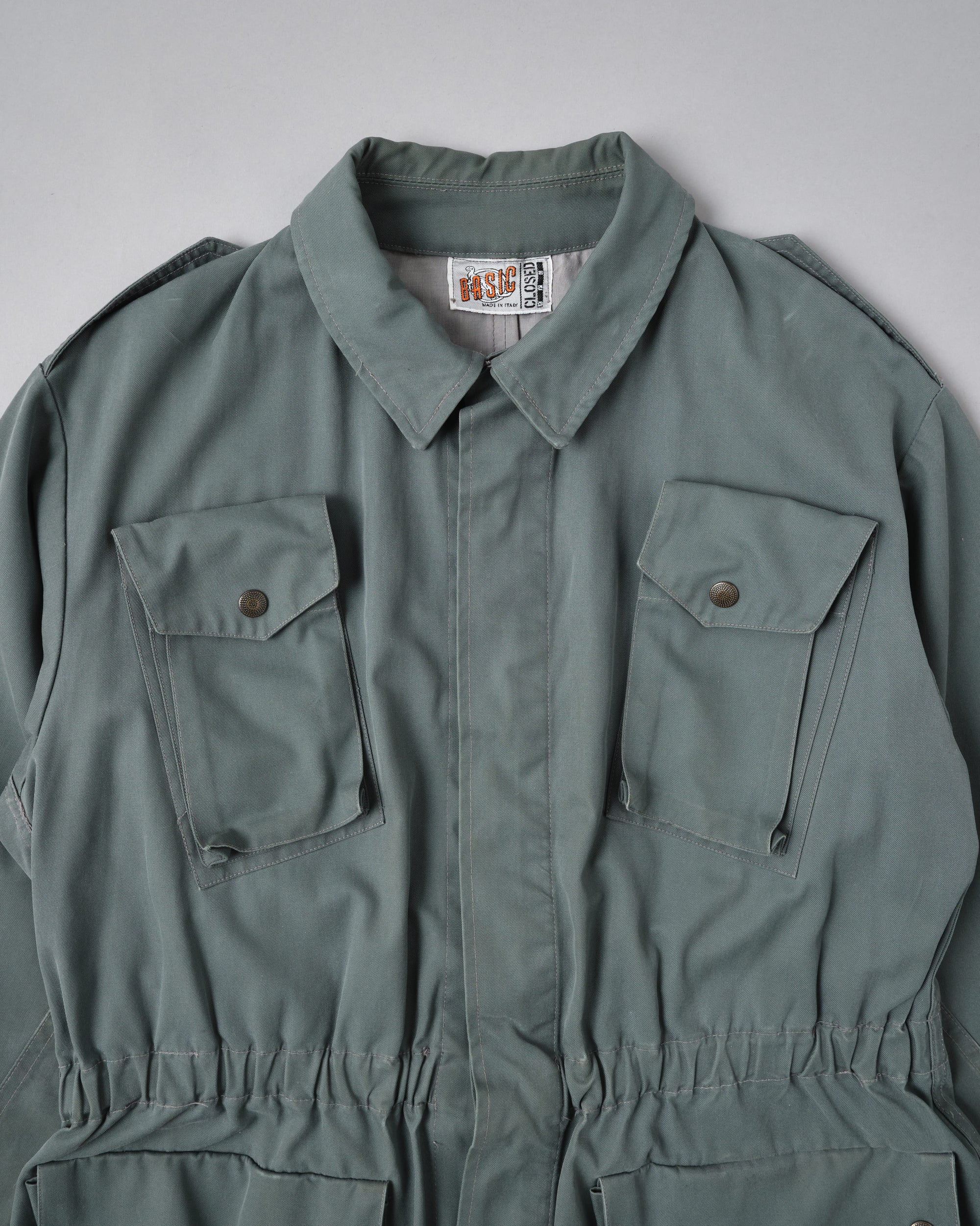 ［~80's］Old Marithé François Girbaud Closed Sahariana Jacket