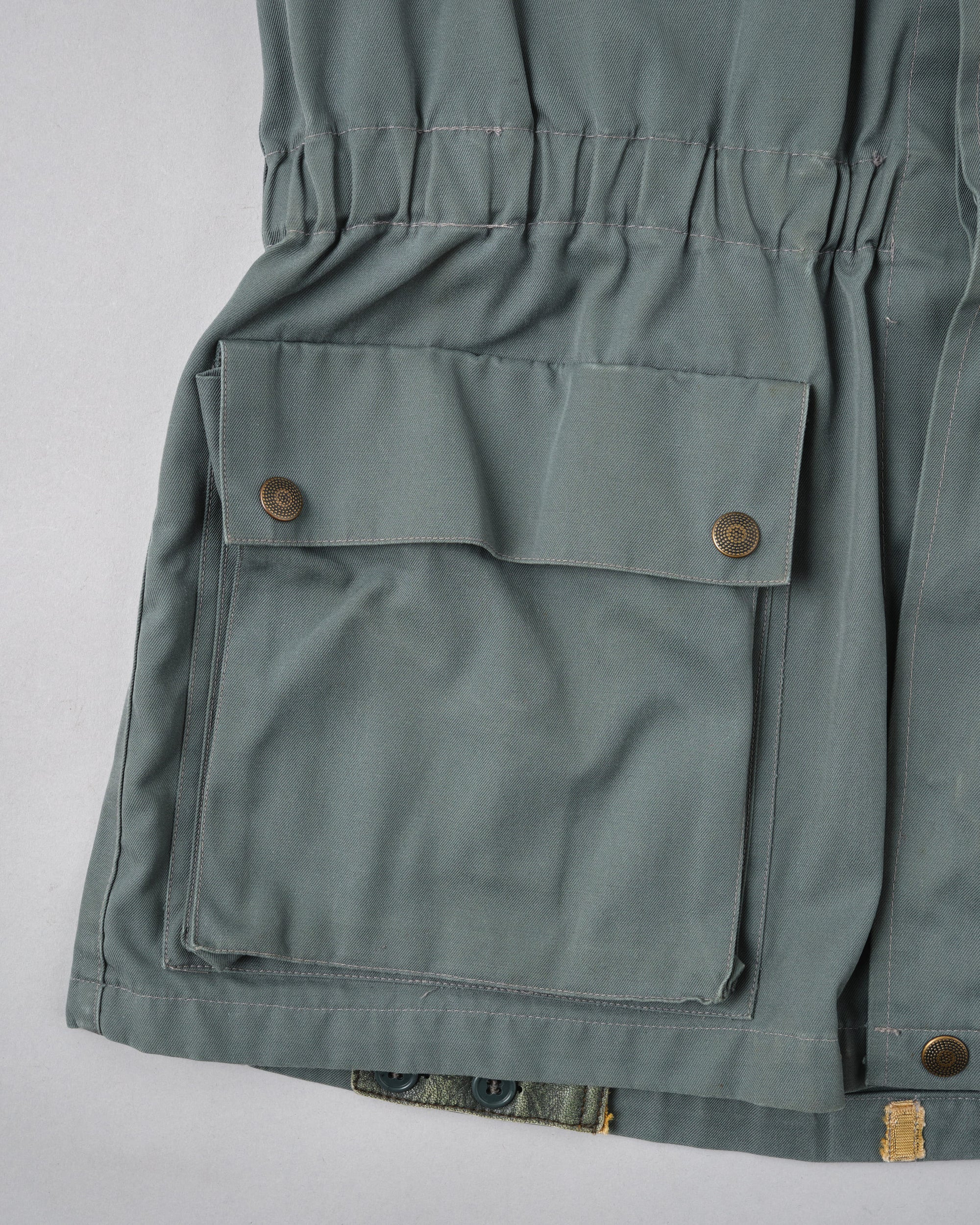 ［~80's］Old Marithé François Girbaud Closed Sahariana Jacket
