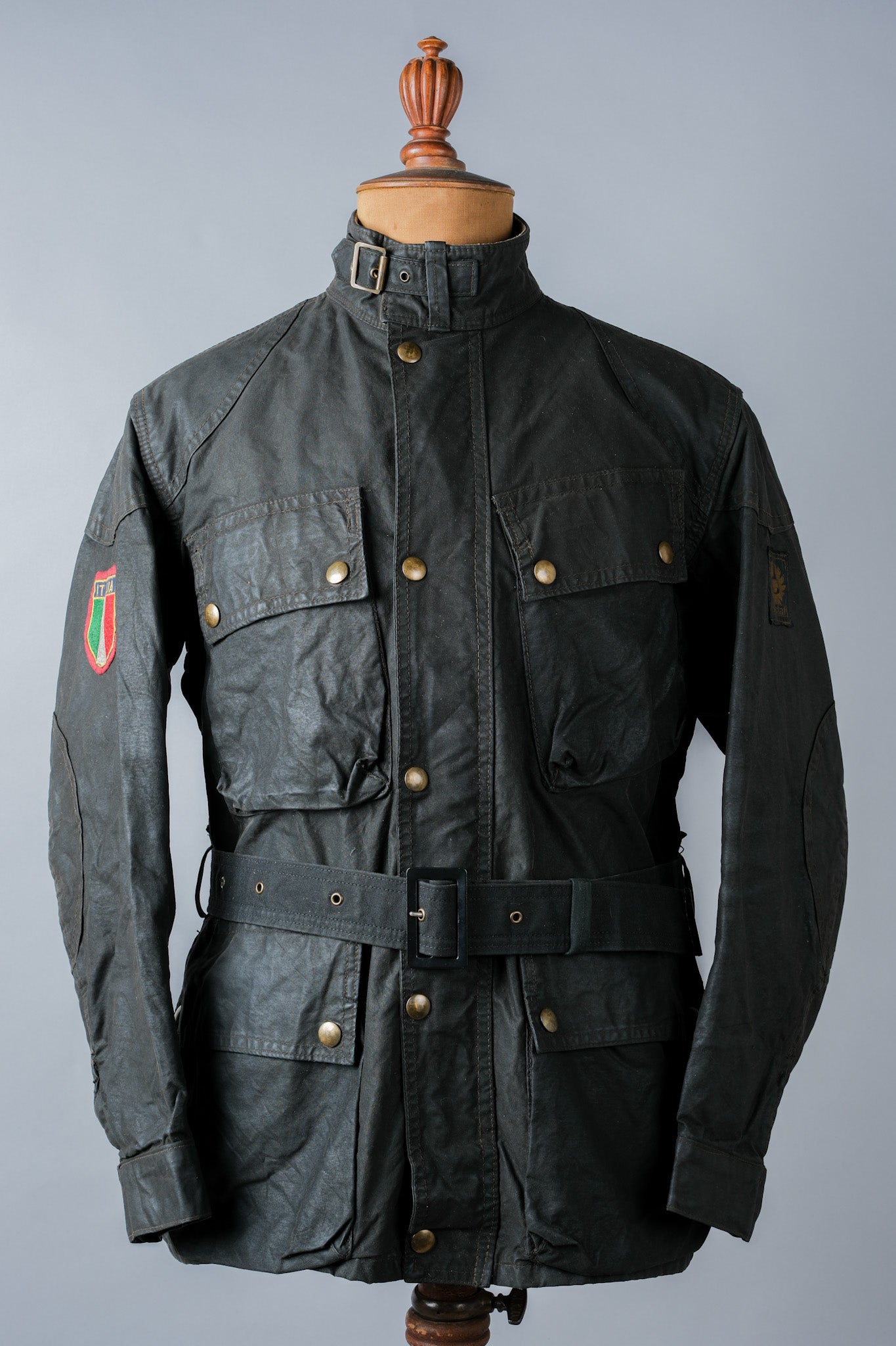 [~ 70's] Vintage Belstaff Wixed Cotton Jacket "Trialmaster"