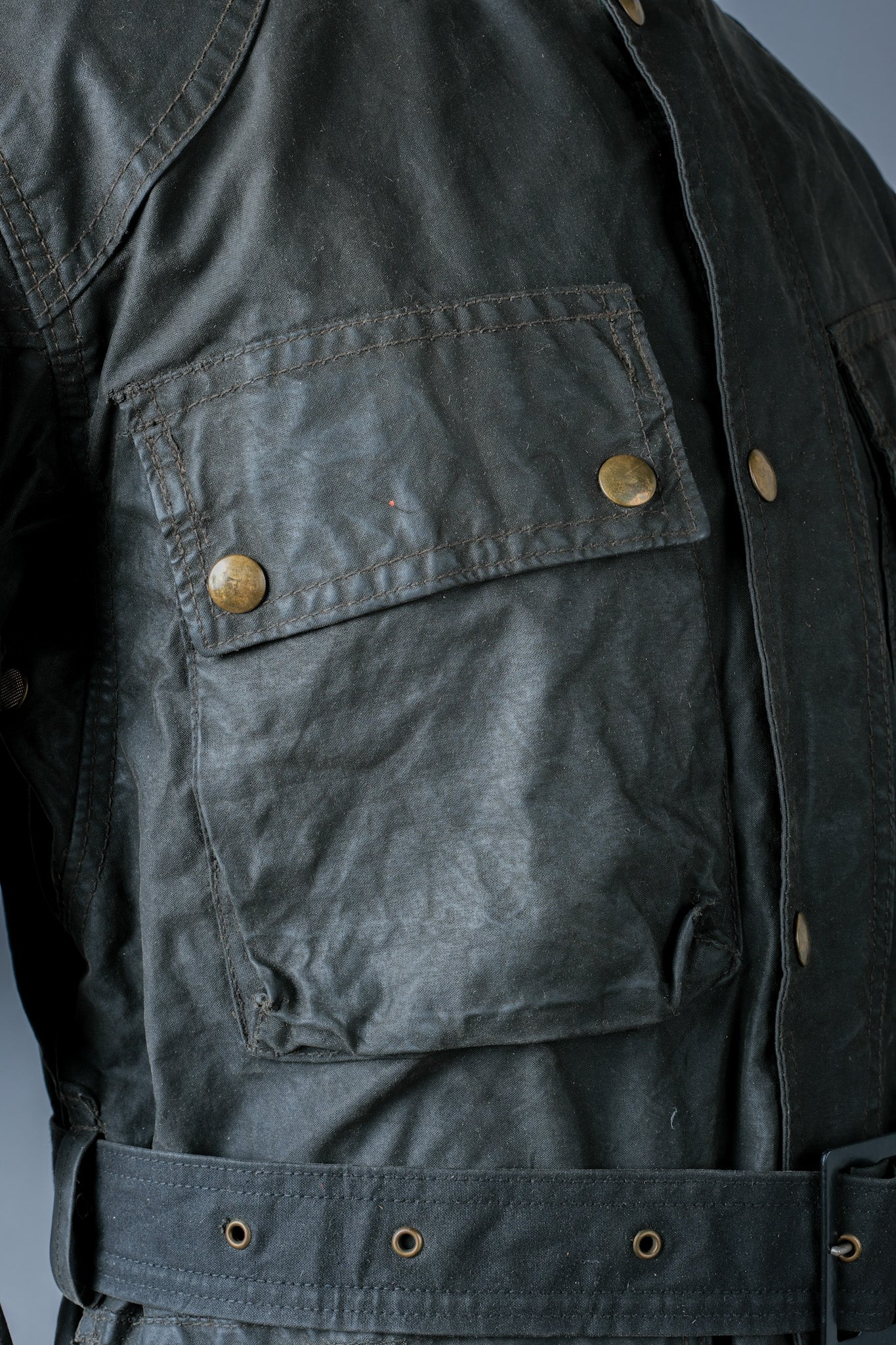 【~70's】Vintage Belstaff Waxed Cotton Jacket "TRIALMASTER"